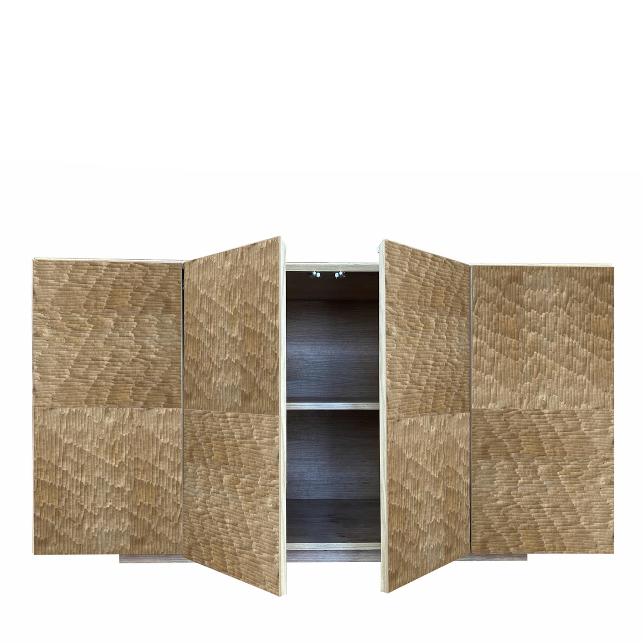 Boccadarno Sette 4-Door Carved Sideboard by Meccani Studio - Alternative view 5