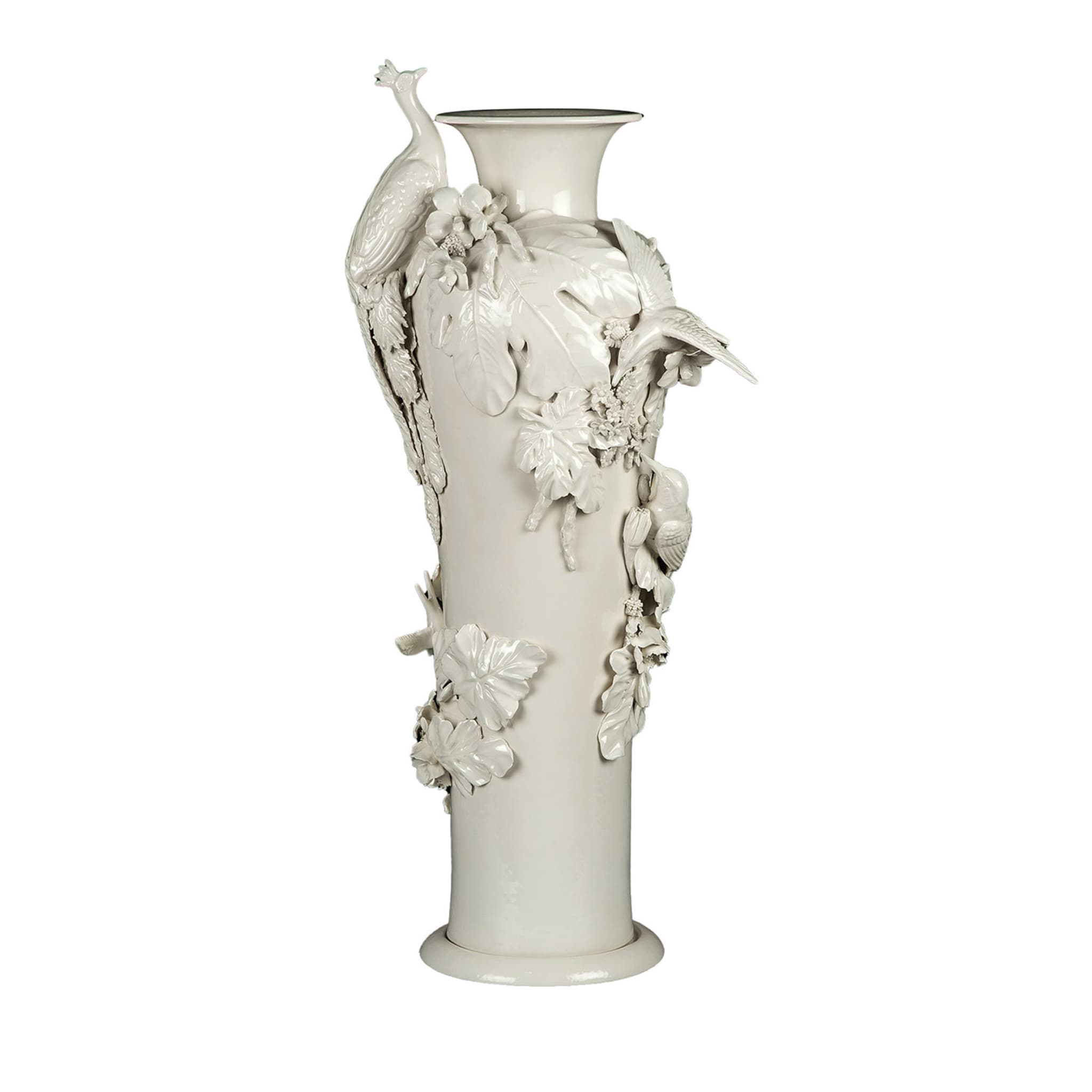 Reggia Floral Beige Vase by Antonio Fullin - Main view