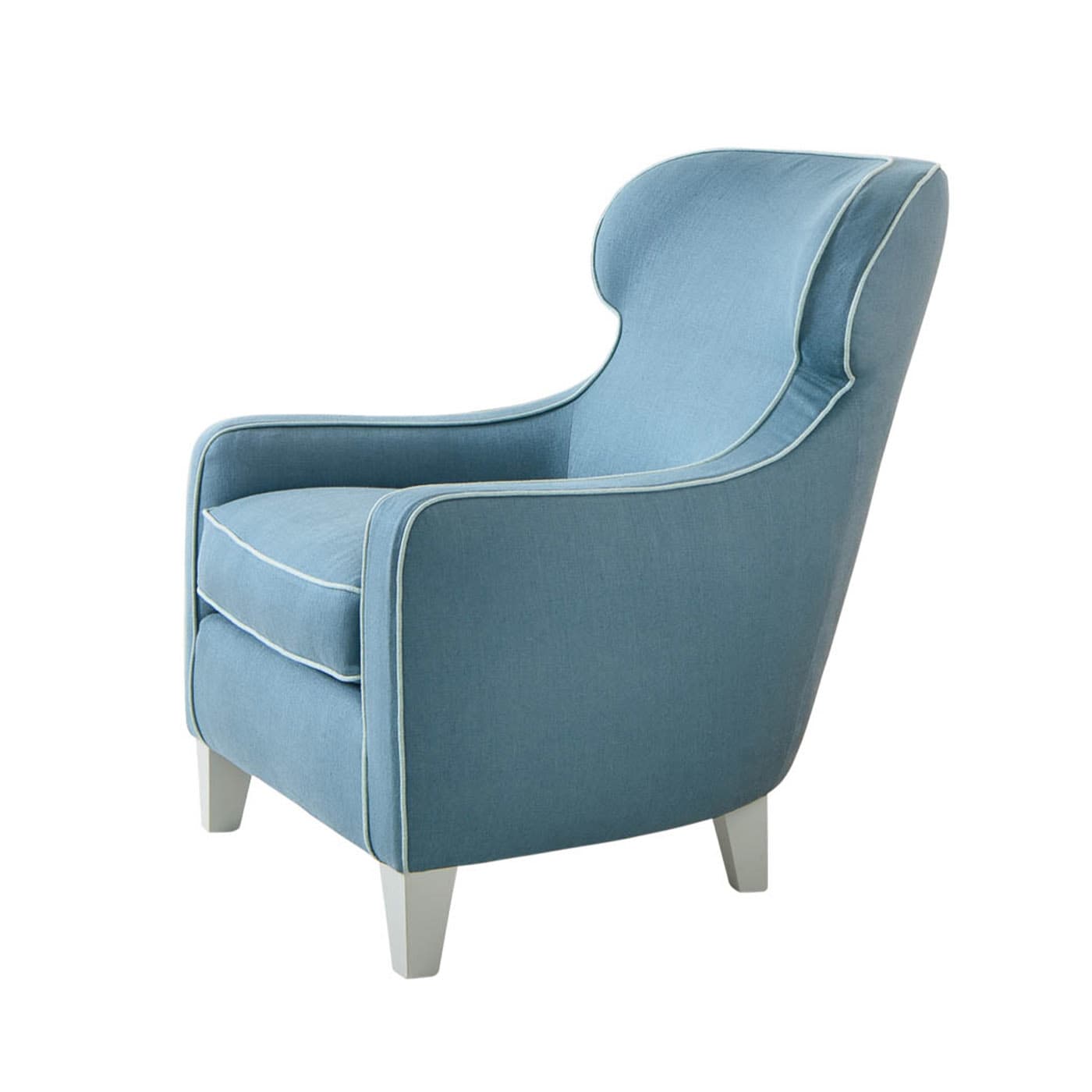 Light on sale blue armchair