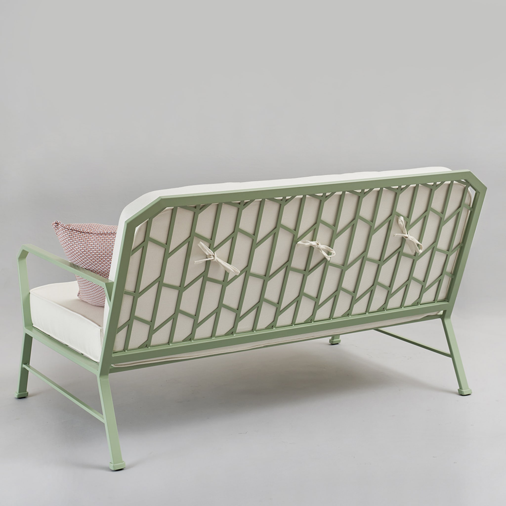 Forest Green & White Sofa by Officina Ciani - Alternative view 2