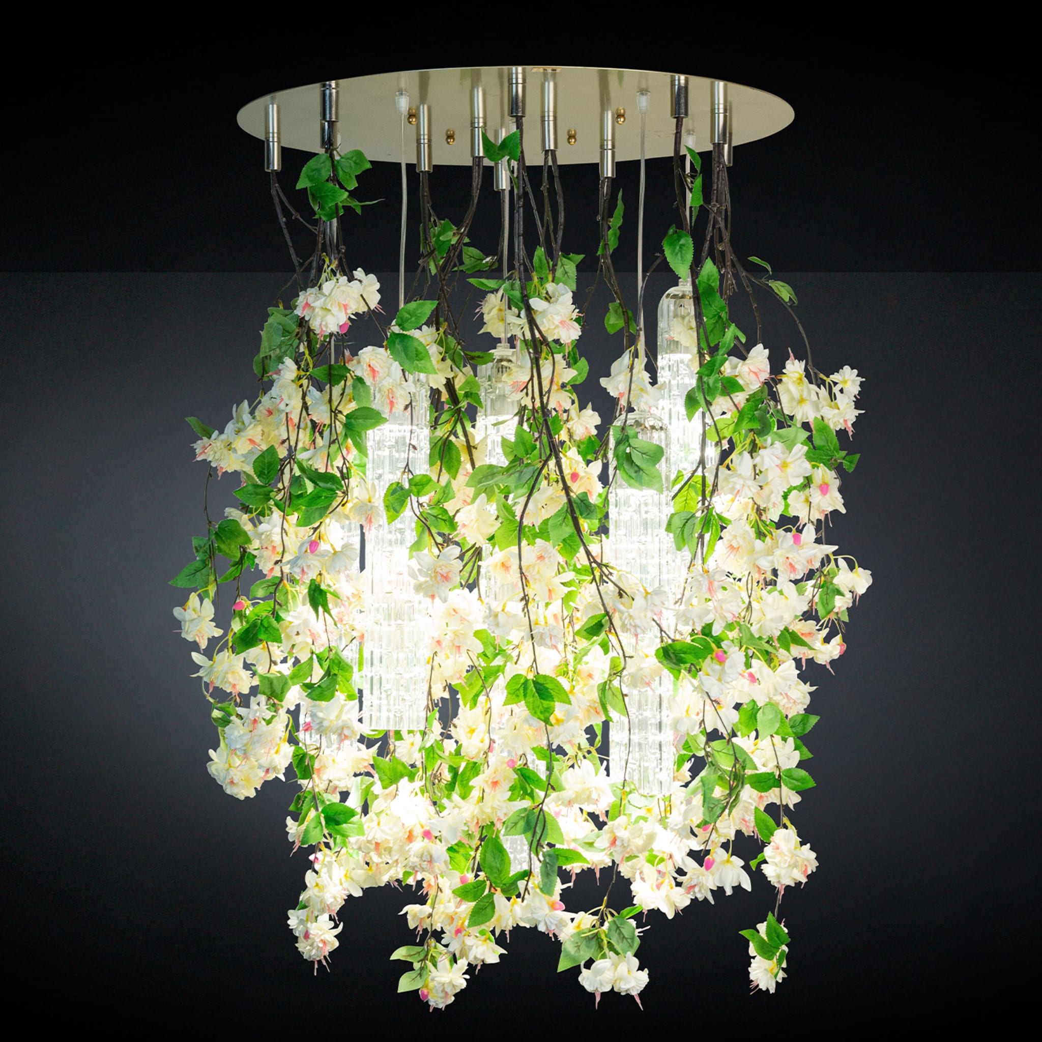 Lampe de plafond Flower Power White Cascade Round Large - Vue alternative 1