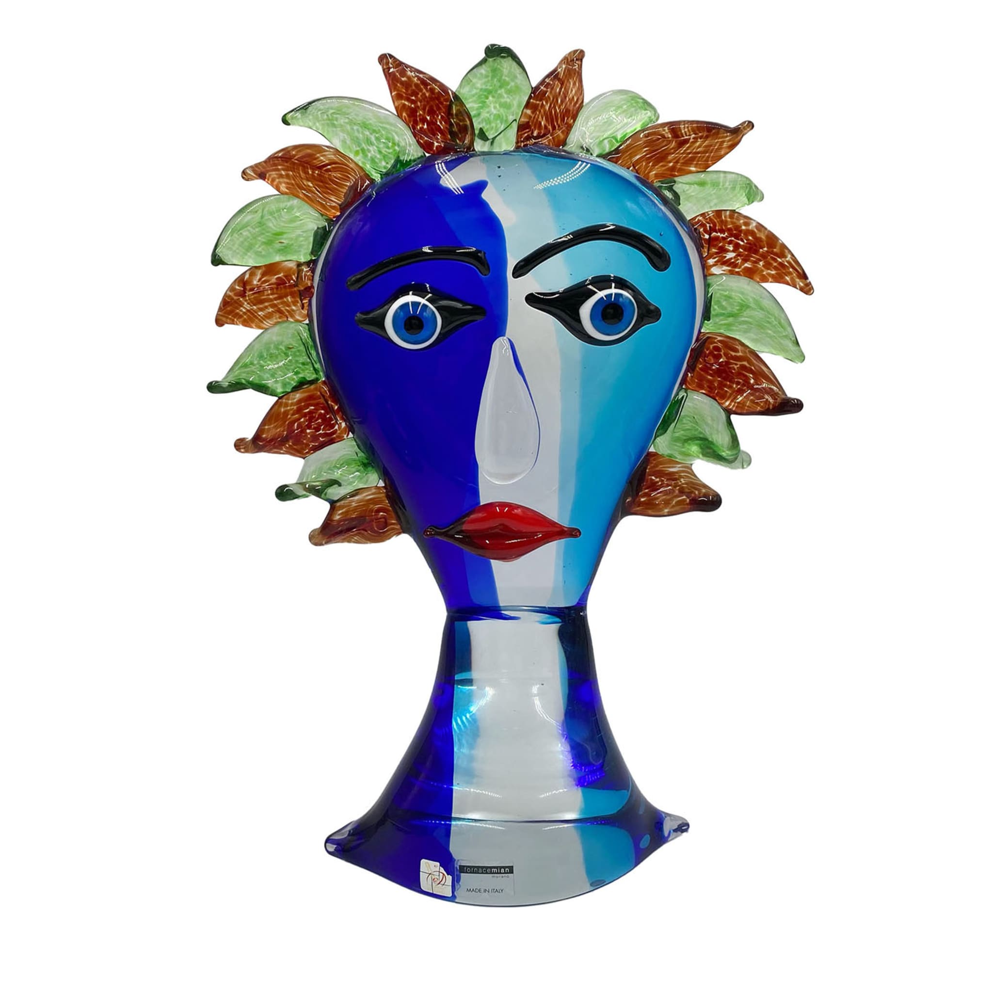 Donna Picasso Anthropomorphe polychrome Skulptur #2 - Hauptansicht