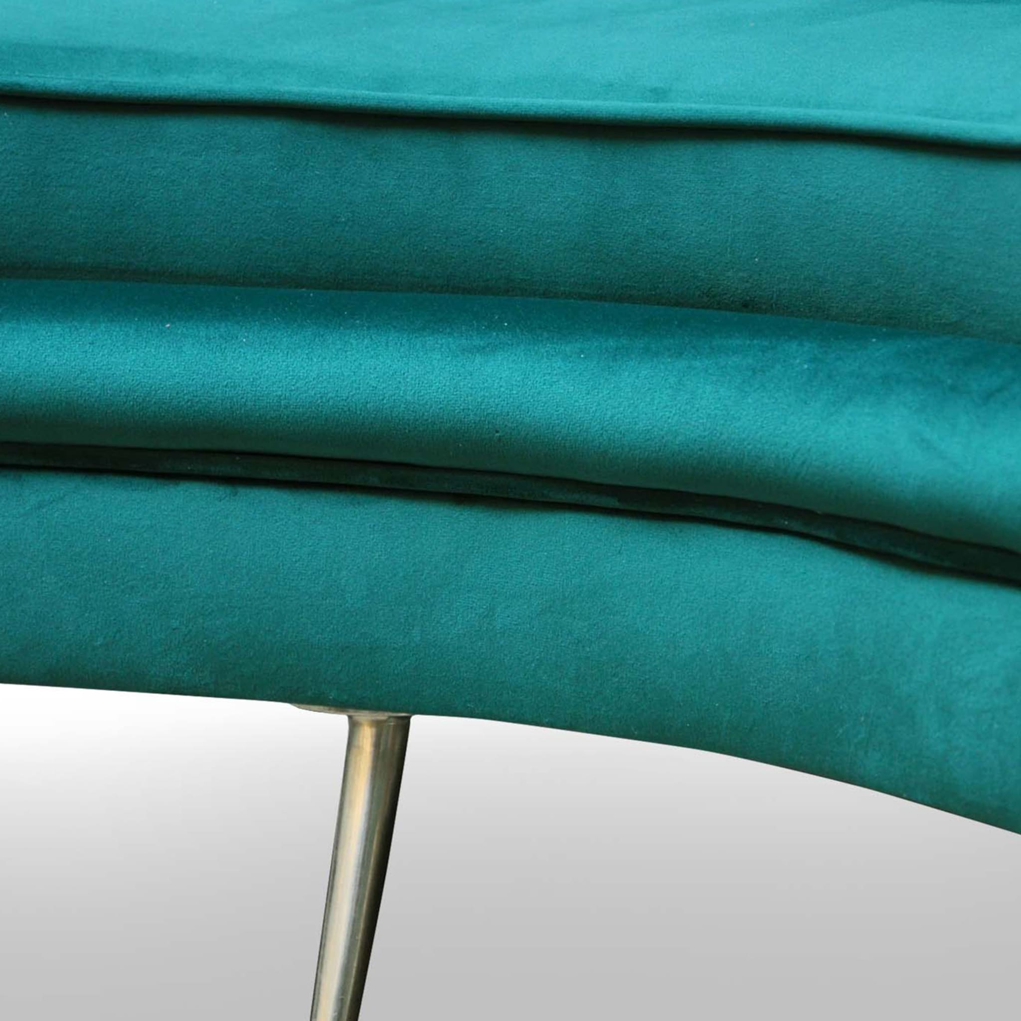 Ico Green Curved Sofa - Alternative view 1