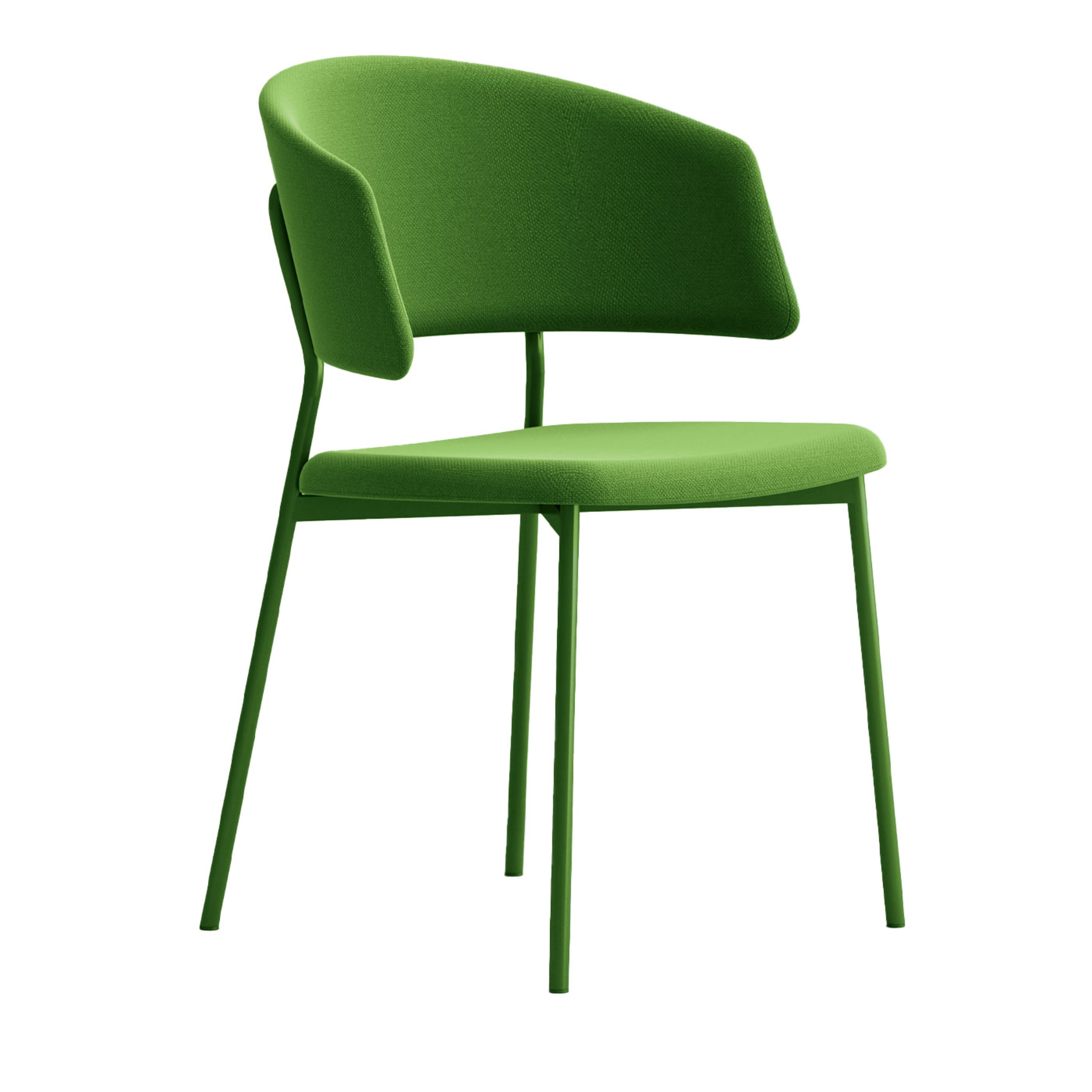 Wrap Steel Grüner Stuhl von Copiosa Lab - Hauptansicht