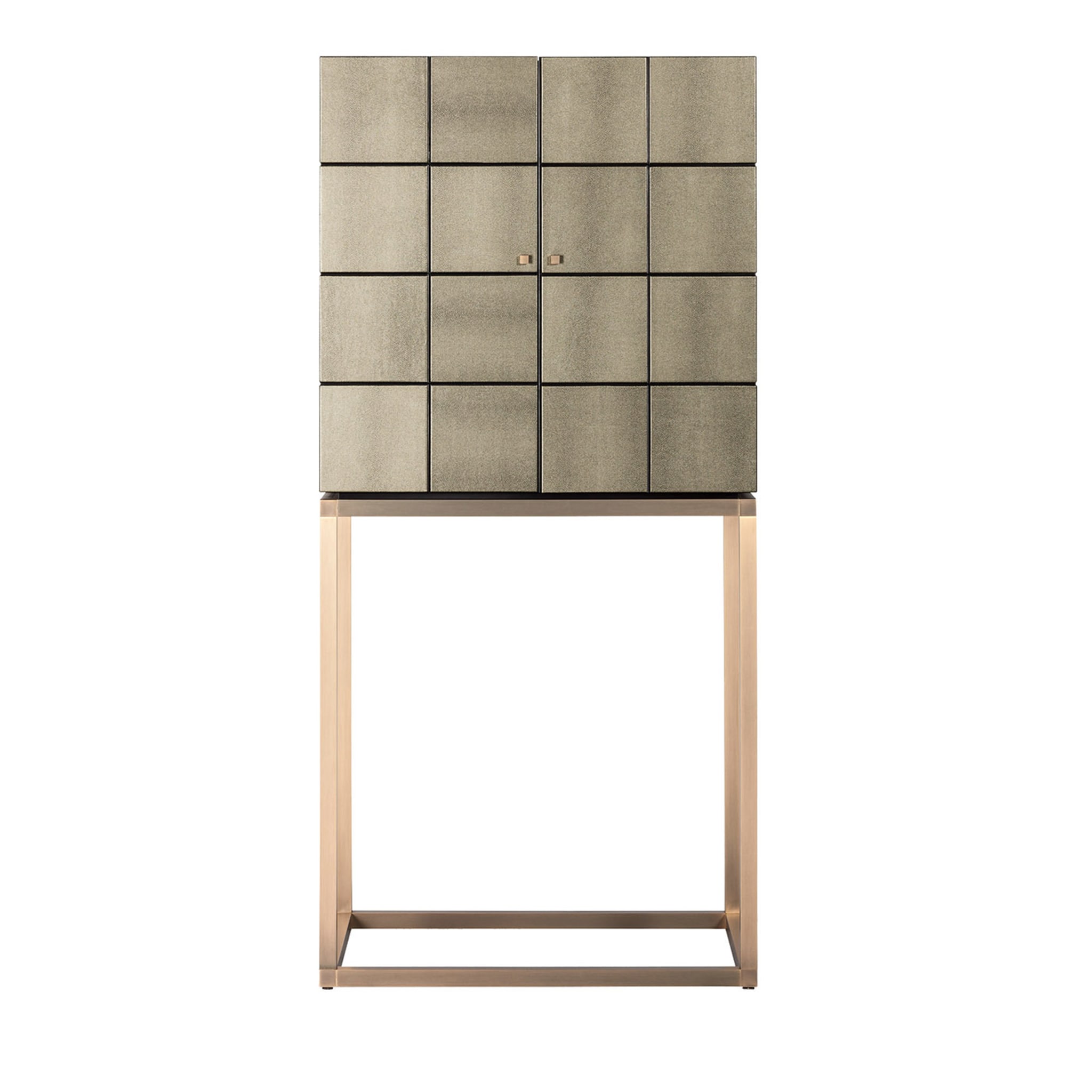 Riesling Bar Cabinet Technical Shagreen Fabric - Main view