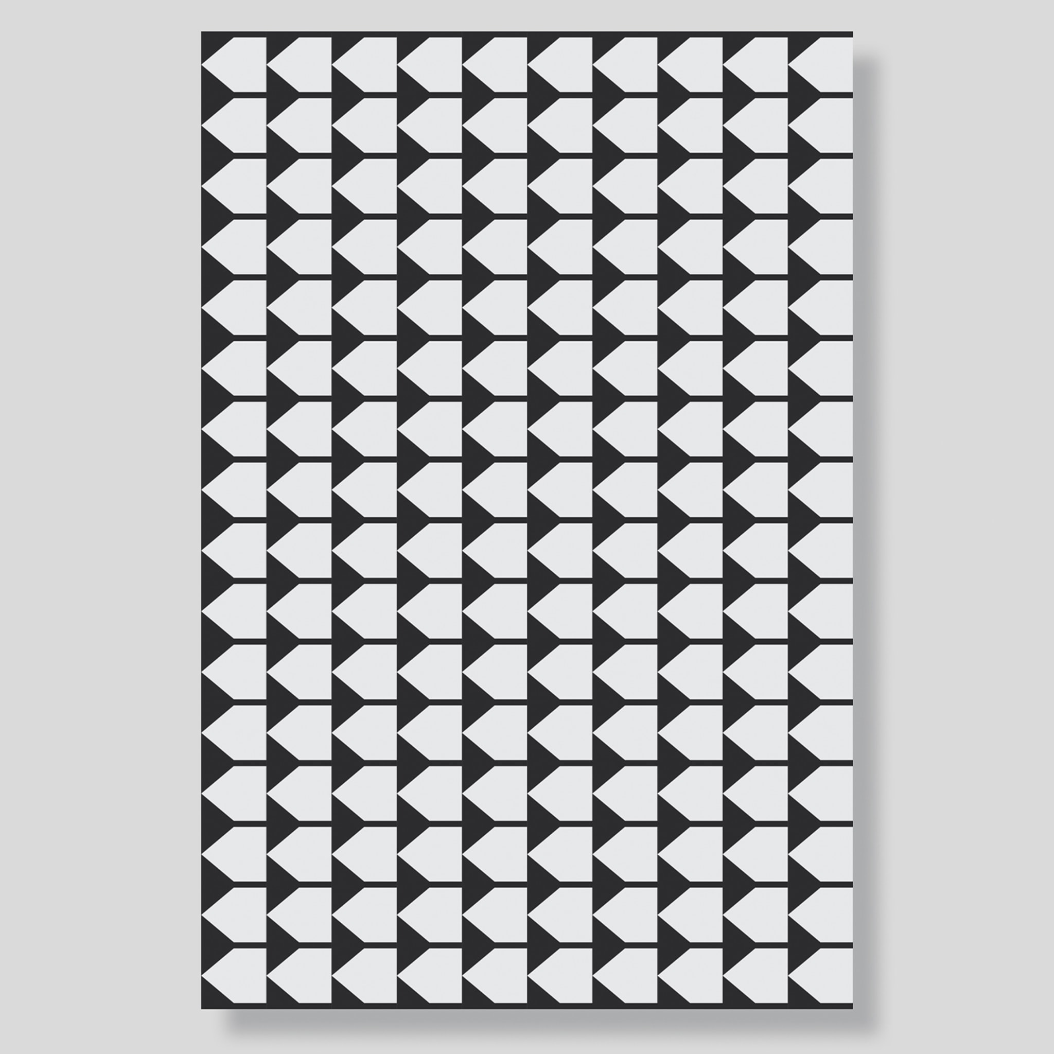 Archetipo Black/White Blanket by Makeyourhome + Walter Terruso - Alternative view 2