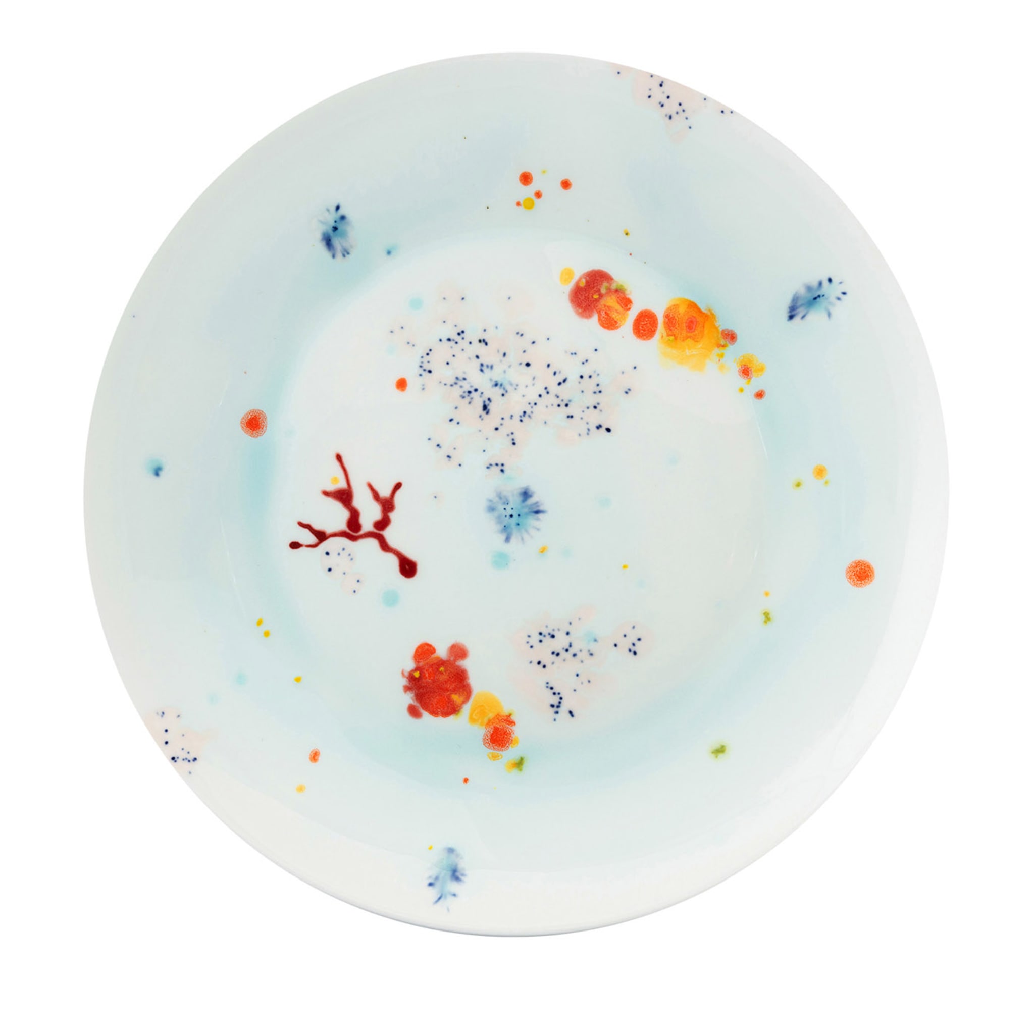 Blue Seabed Dinner Plate - Main view