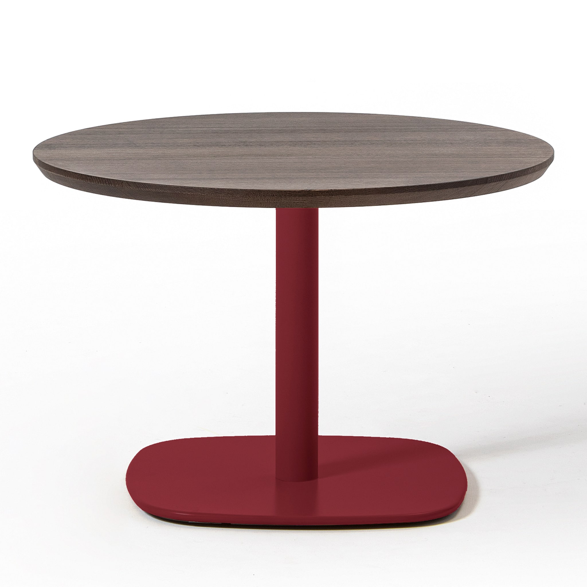 0533-3 Red Round Coffee Table - Alternative view 1