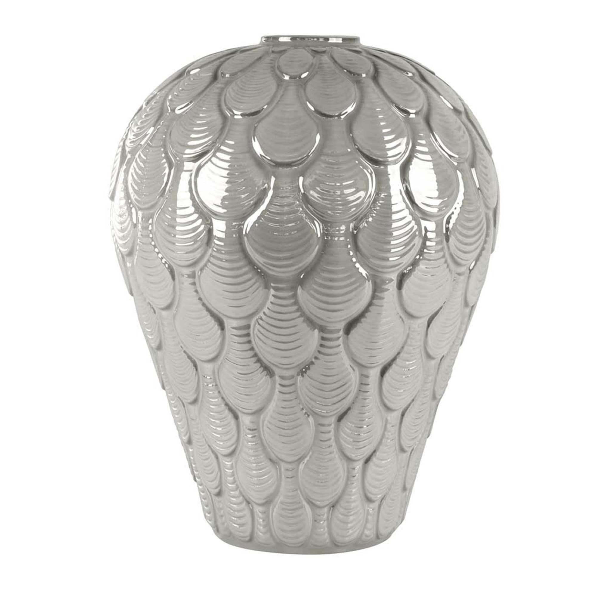LARGE COQUILLE VASE - SILVER - Main view