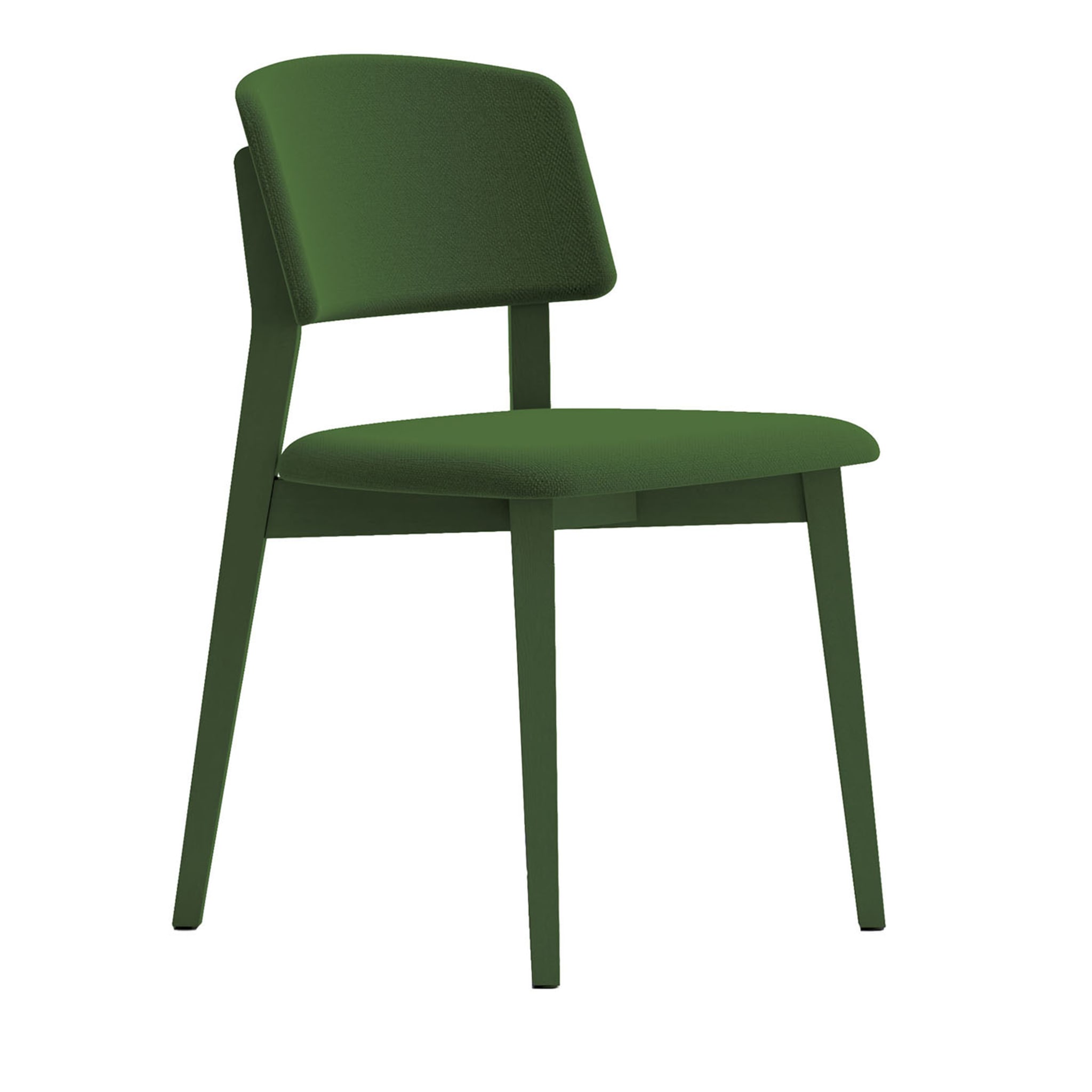 Wrap Wood Grüner Stuhl von Copiosa Lab #1 - Hauptansicht