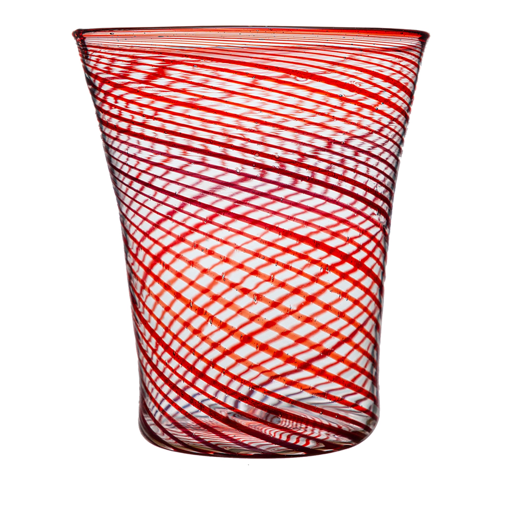 Dux de cristal rojo de Murano - Vista principal