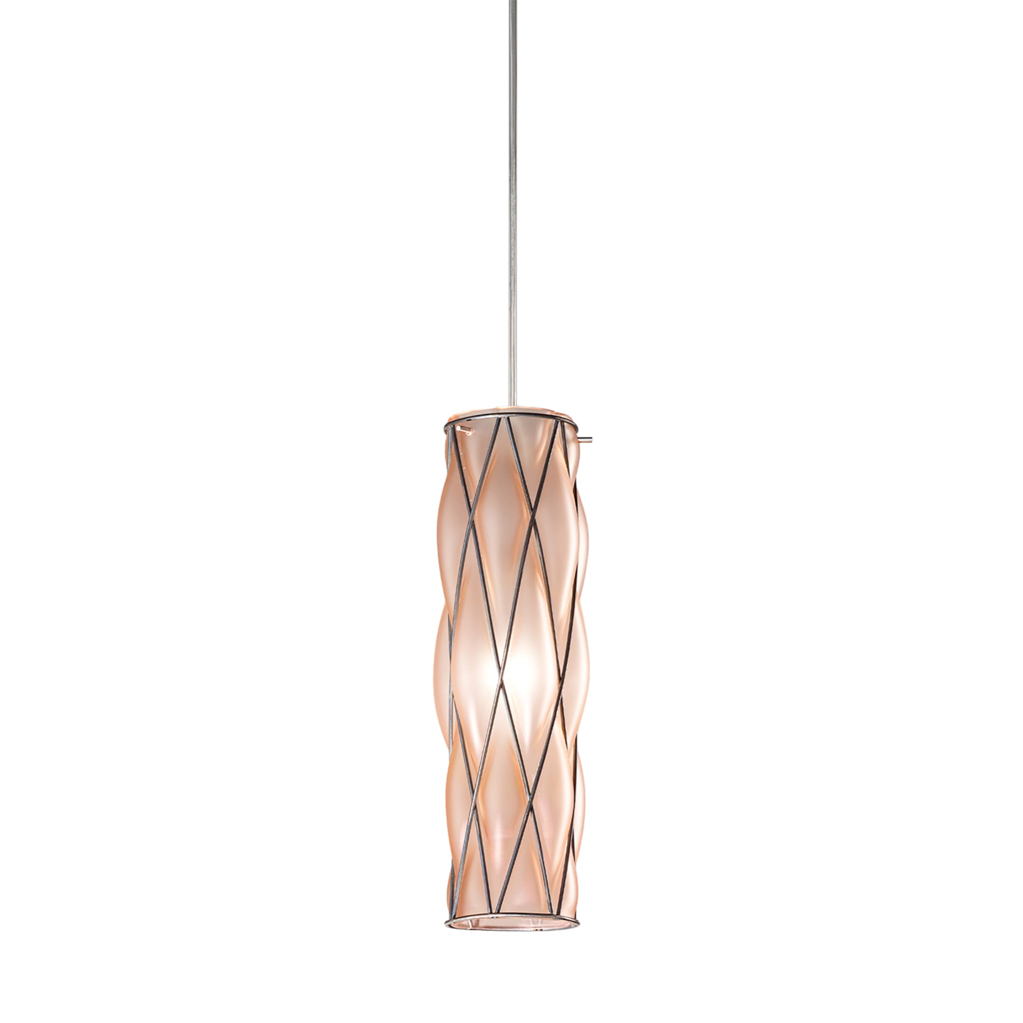 Arlecchino Pink Pendant Lamp - Main view