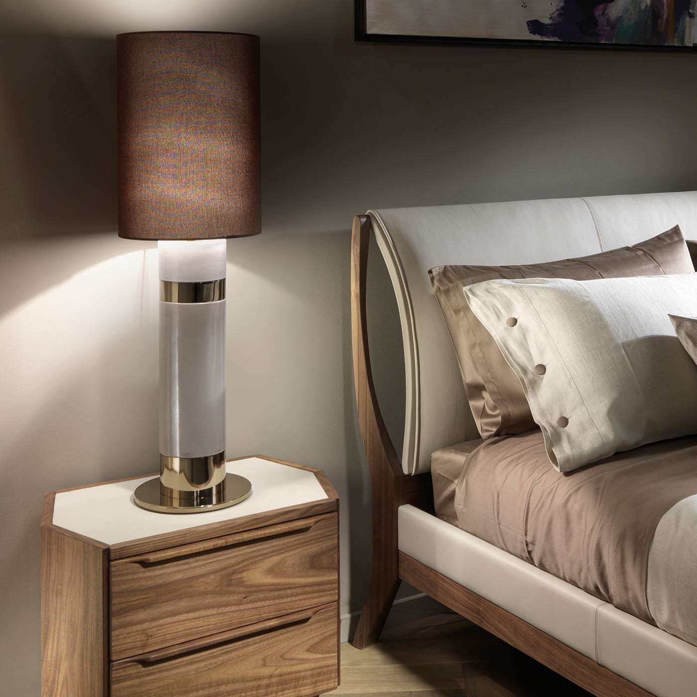 Oliver Bedside Table Lamp - Lorenzon