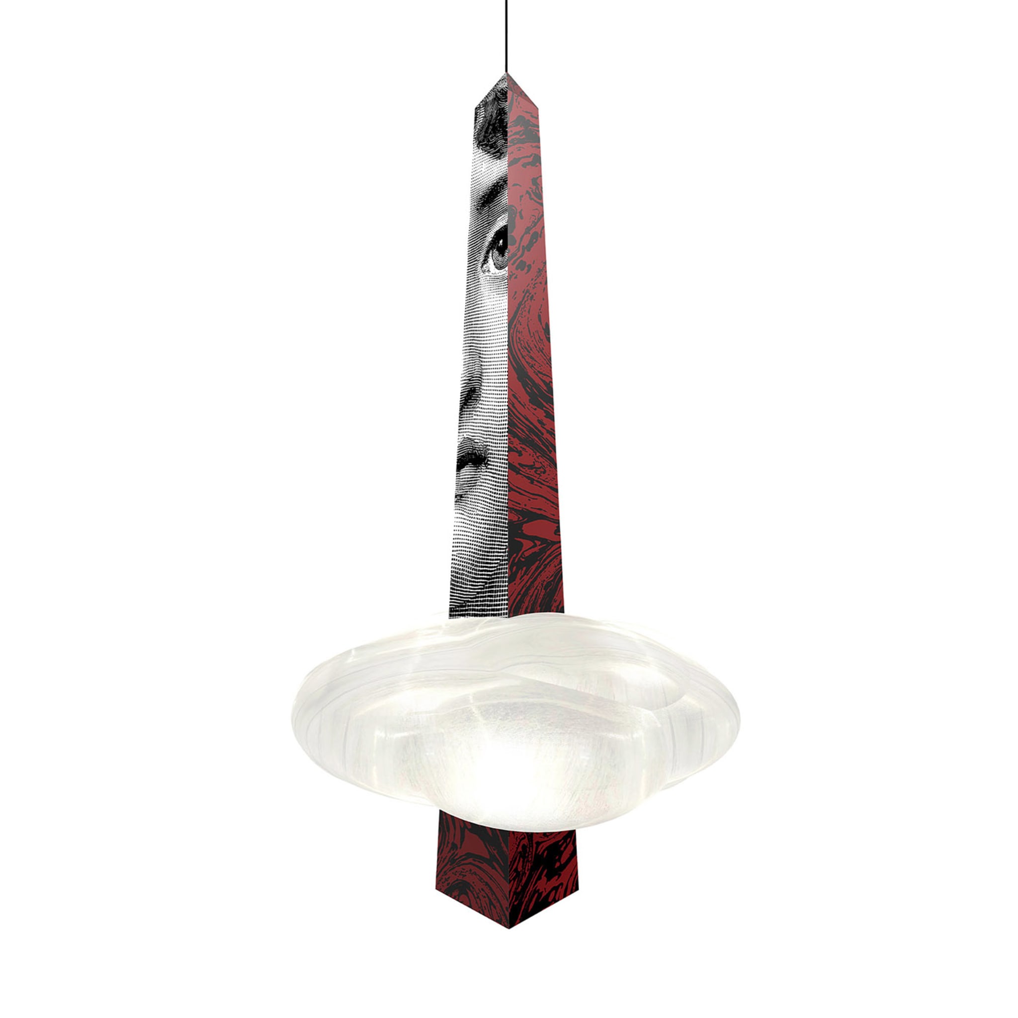 Through The Clouds Large Pendant Lamp by Atelier Fornasetti - Main view