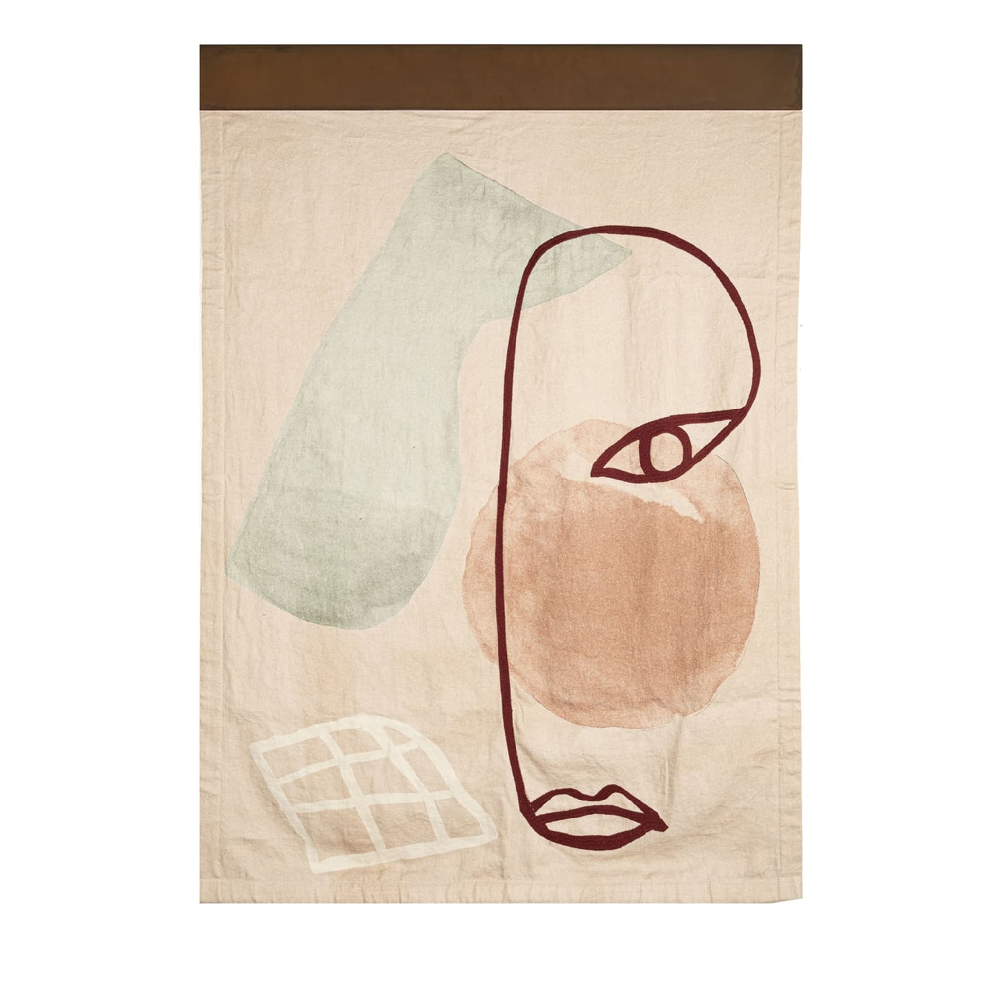 Sibylle#1 Taupe Wall Hanging by Studiopepe - Main view