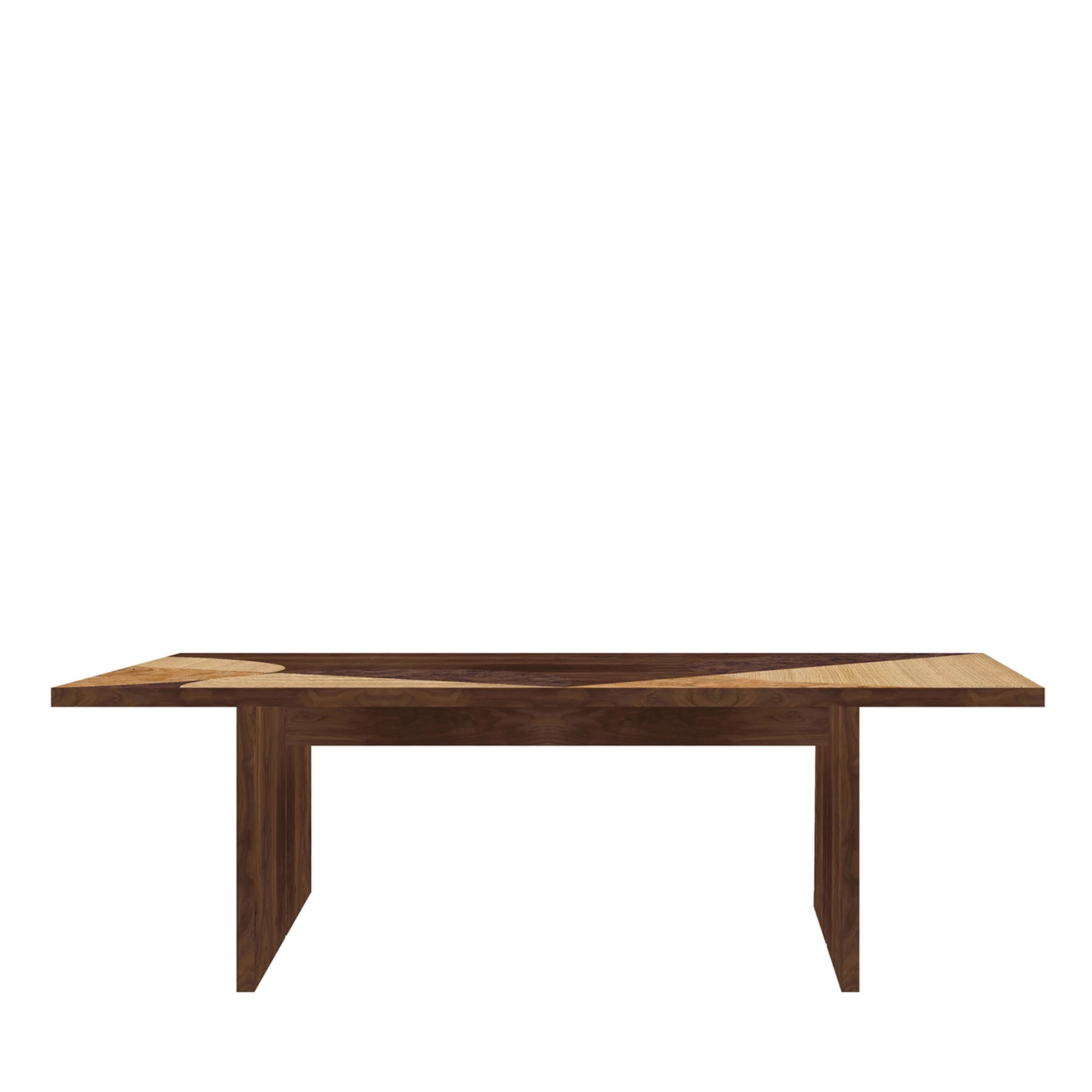 Tarsia Tables Tt6 Table rectangulaire polychrome par Mascia Meccani - Vue principale