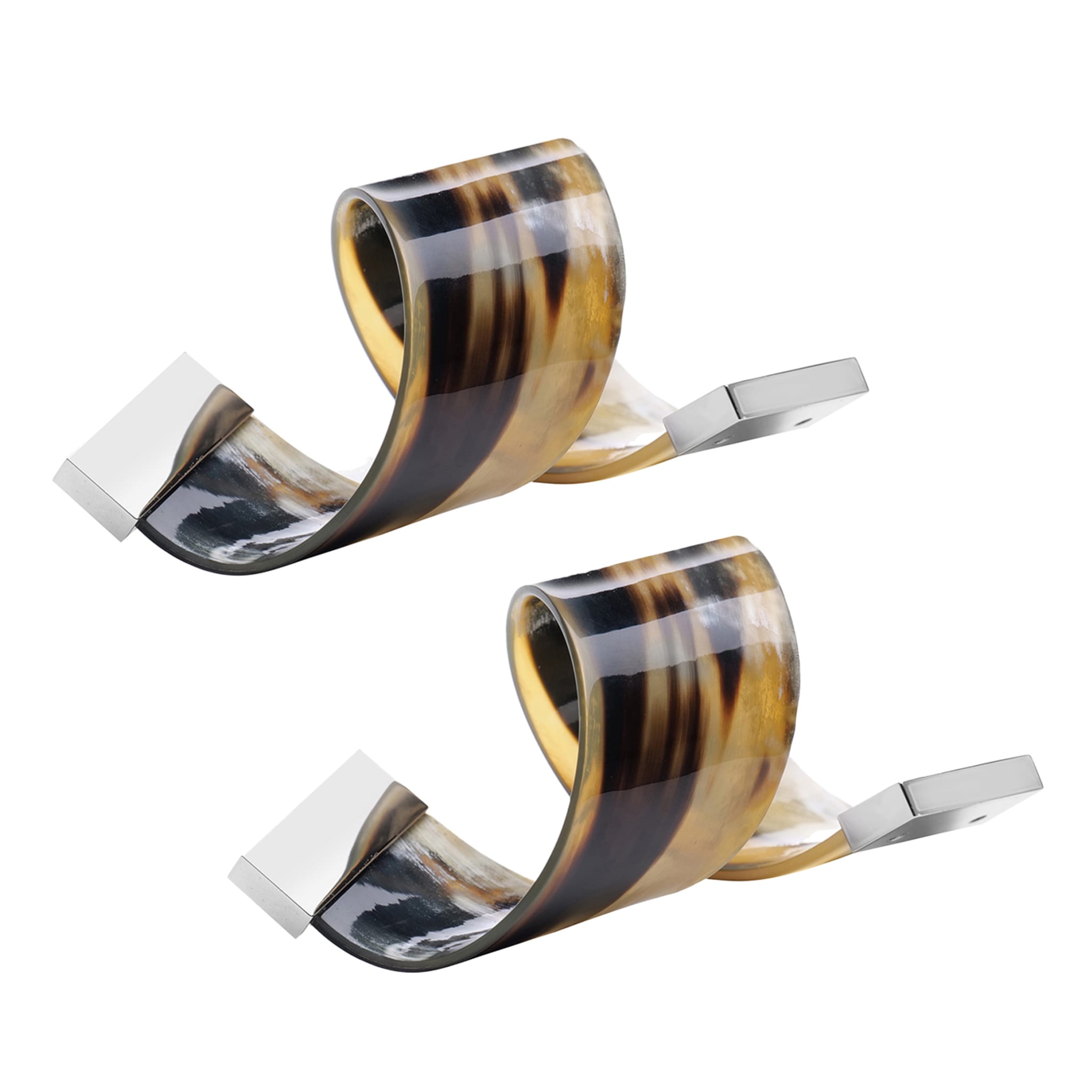 Mirea Set of 2 Horn Napkin Rings - Main view