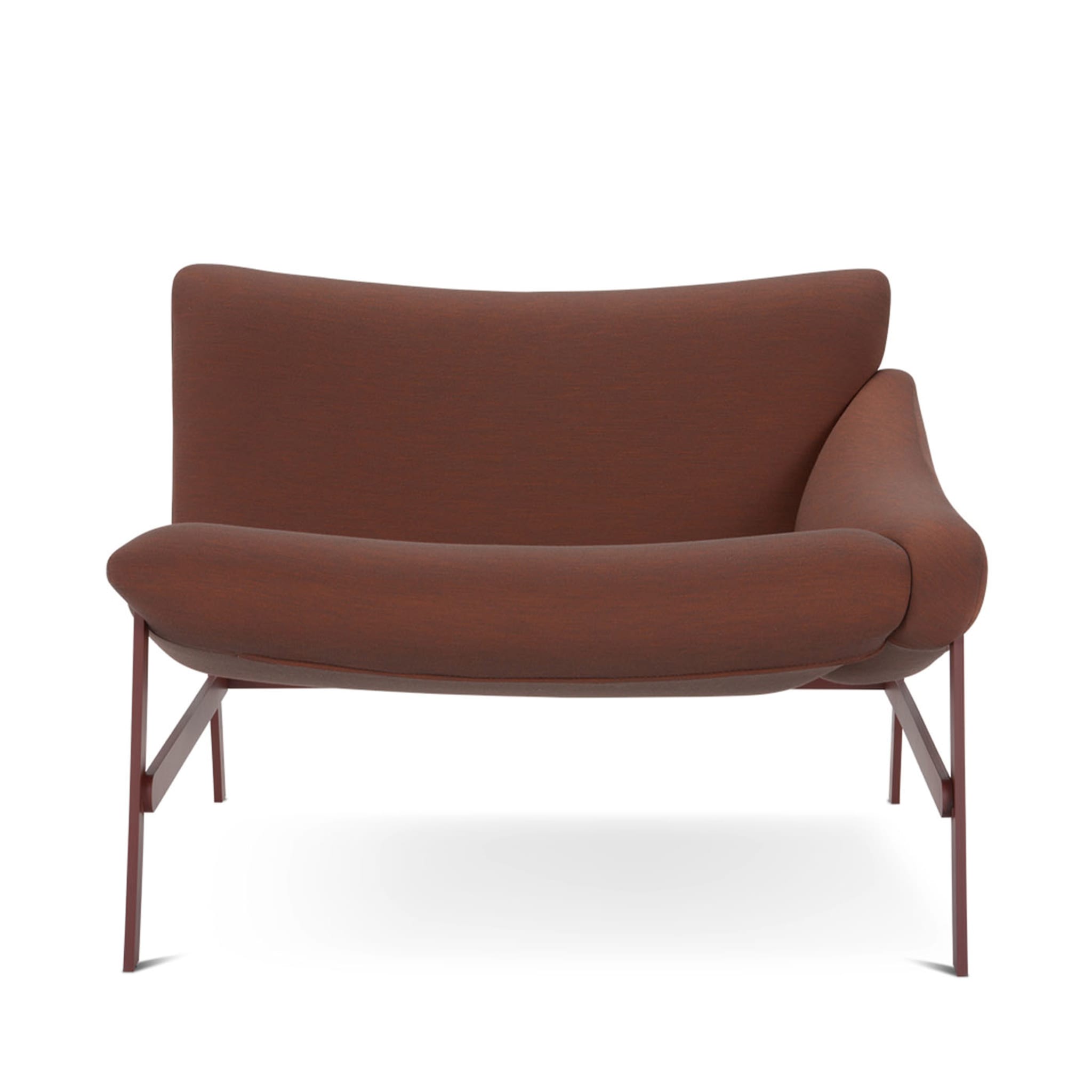 Hammock 3-Seater Brown Sofa - Alternative view 2