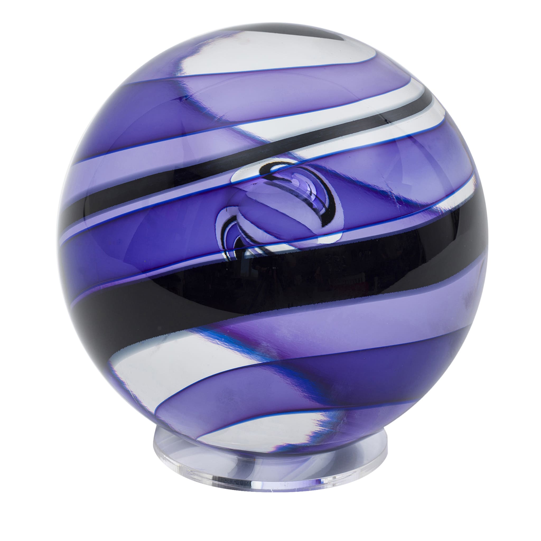 Dark Violet Glass Sphere - Main view