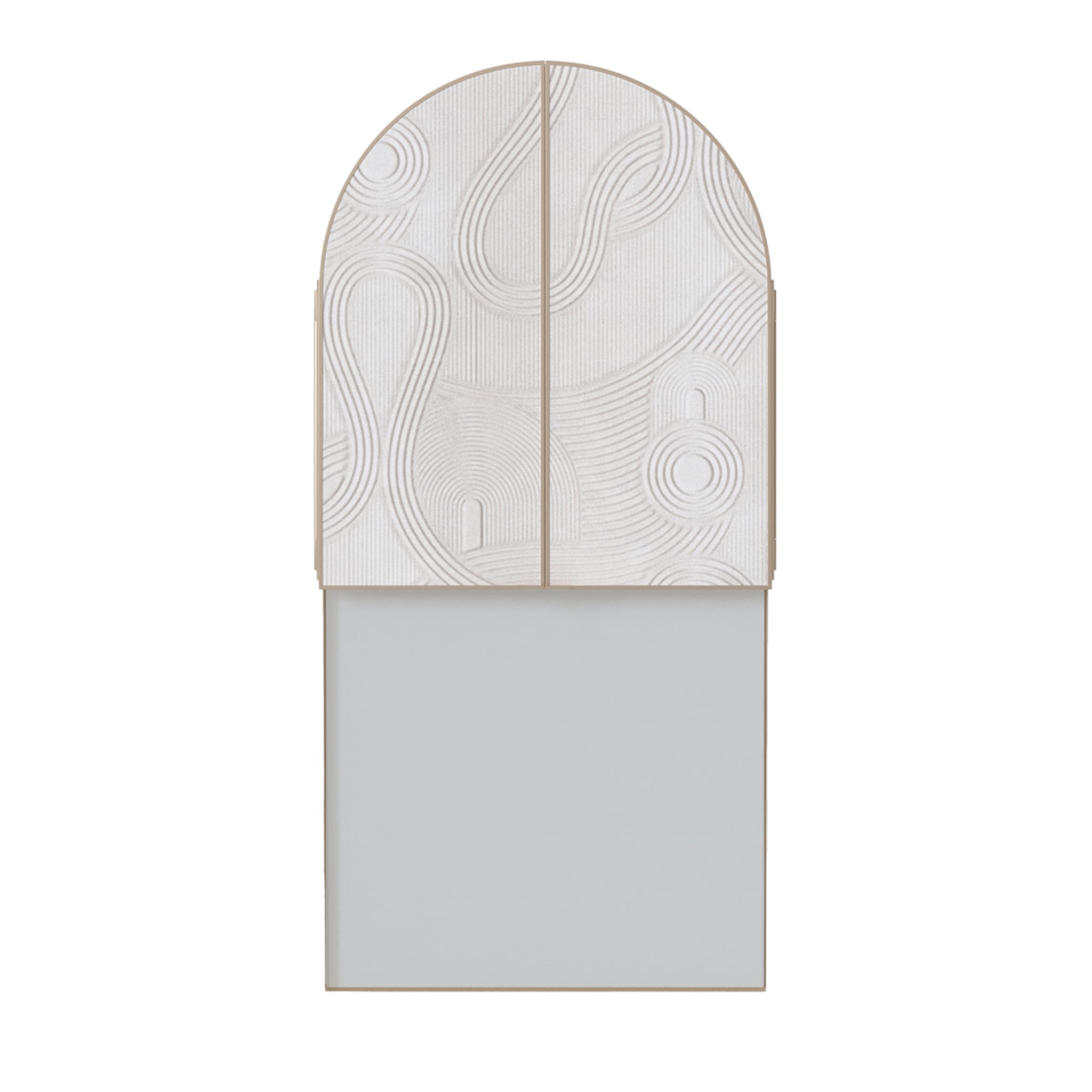Specchio trittico bianco Zen - Vista principale