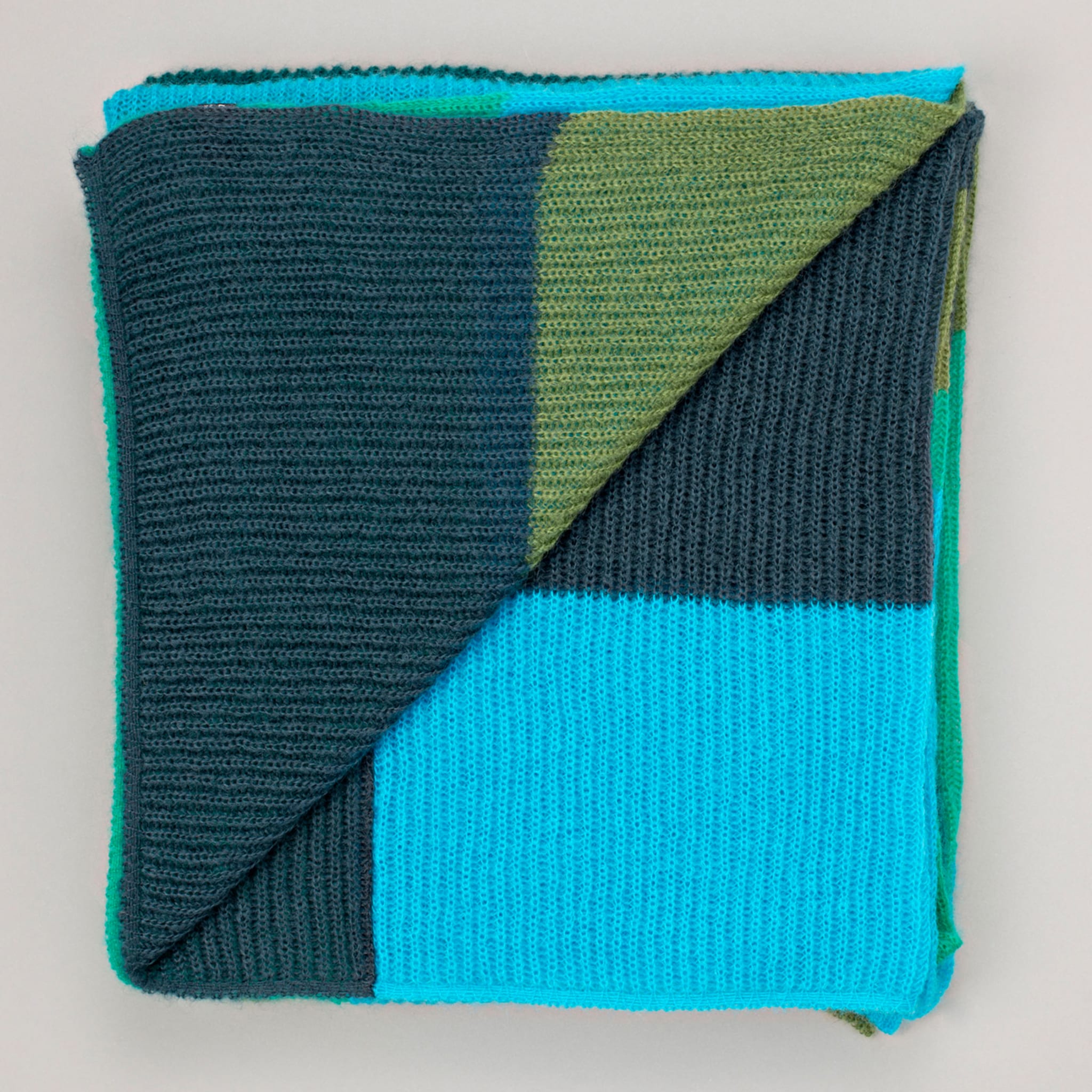Moh Verde Sila Polychrome Blanket by Emilio Salvatore Leo - Alternative view 1