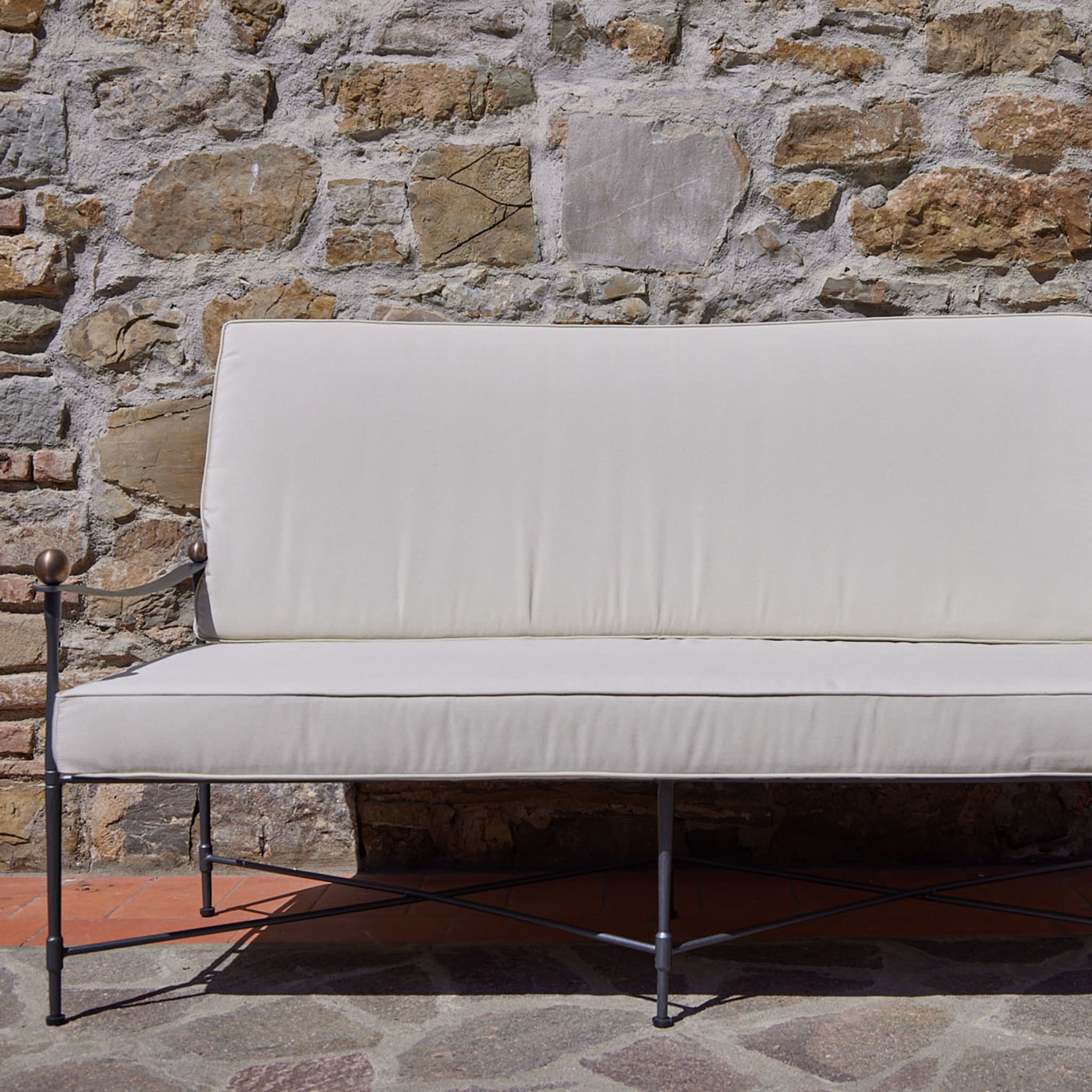 Crossweave Cushioned Reclining Outdoor Sofa - Alternative view 5