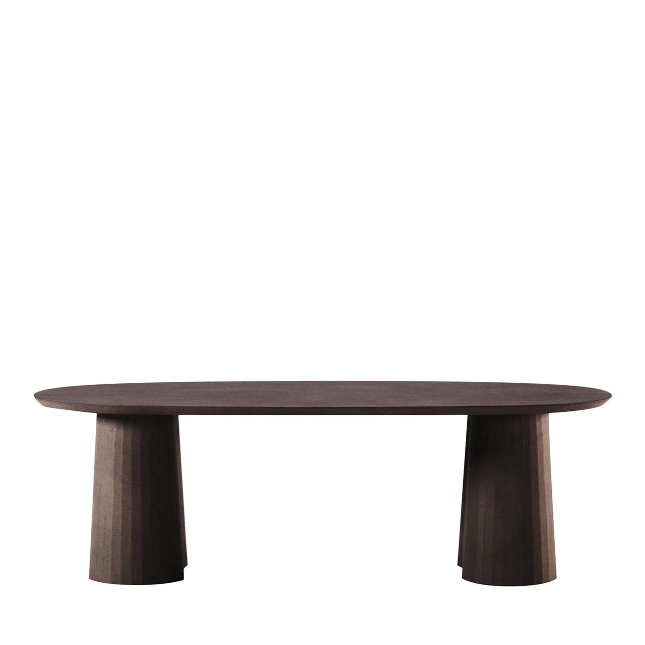 Fusto Oval Dark Chocolate Coffee Table III - Main view