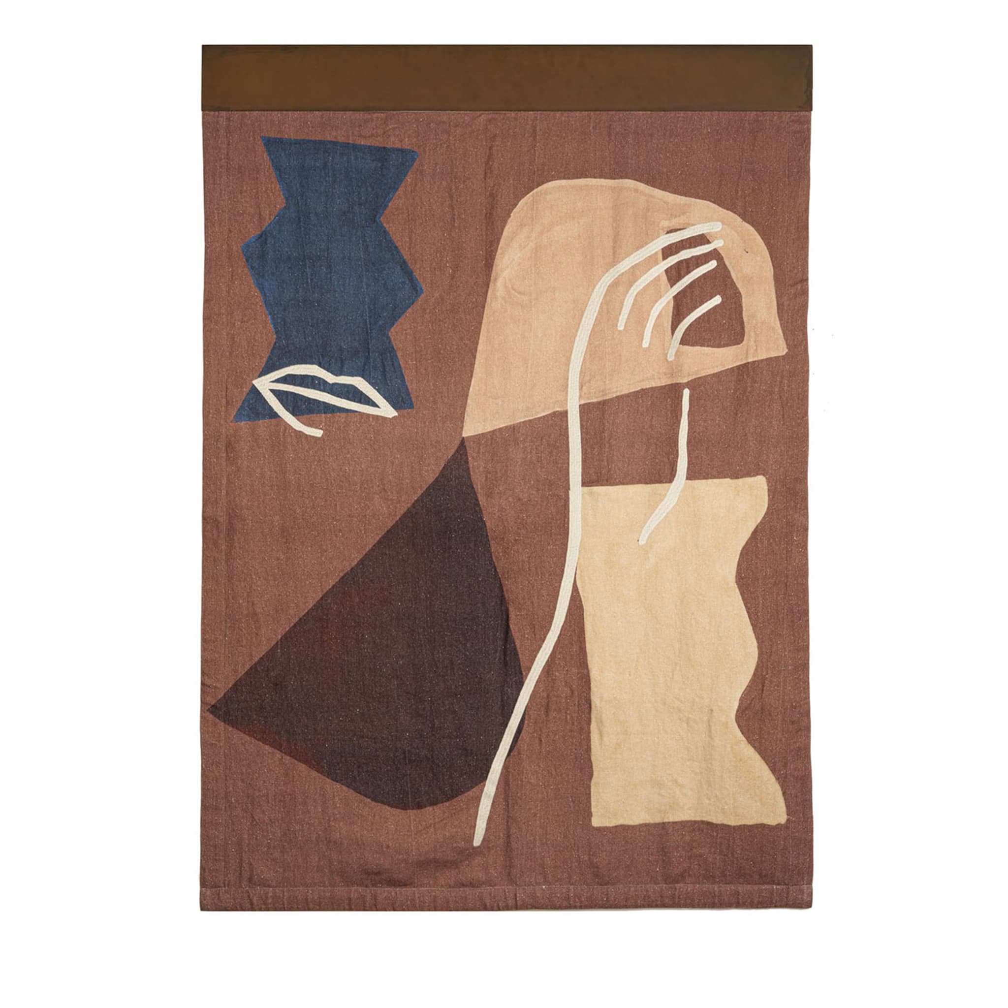 Sibylle#1 Bordeaux Wall Hanging  by Studiopepe - Main view