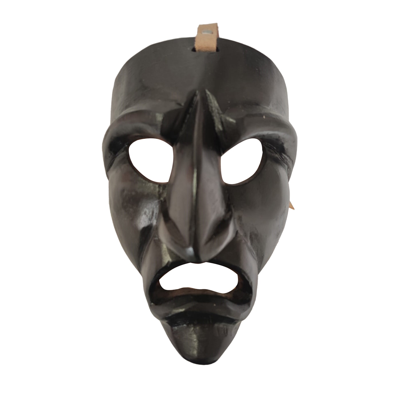 Mamuthones Medium Black Mask - Lumeras