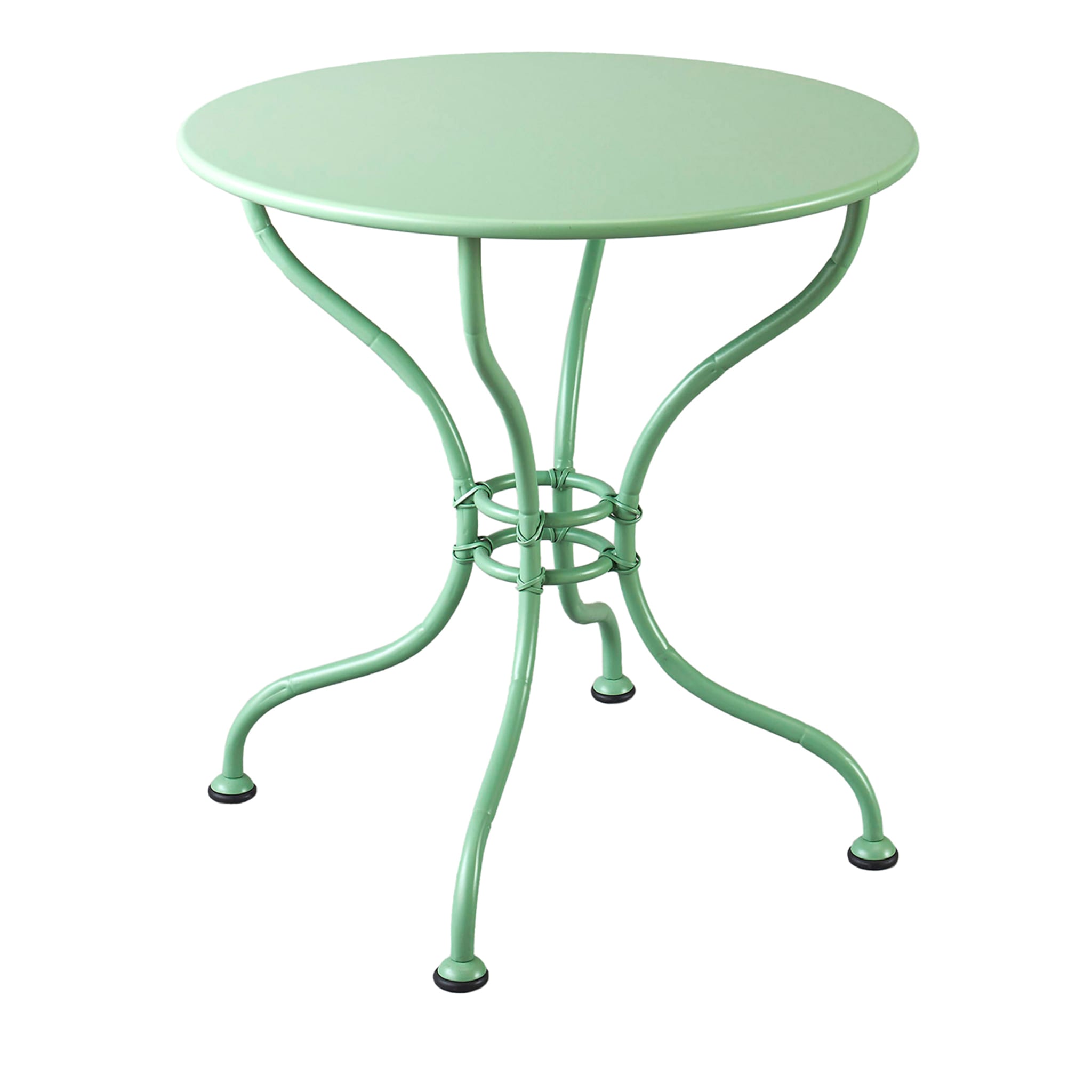 Bistro-Tisch Bambus Grün - Hauptansicht