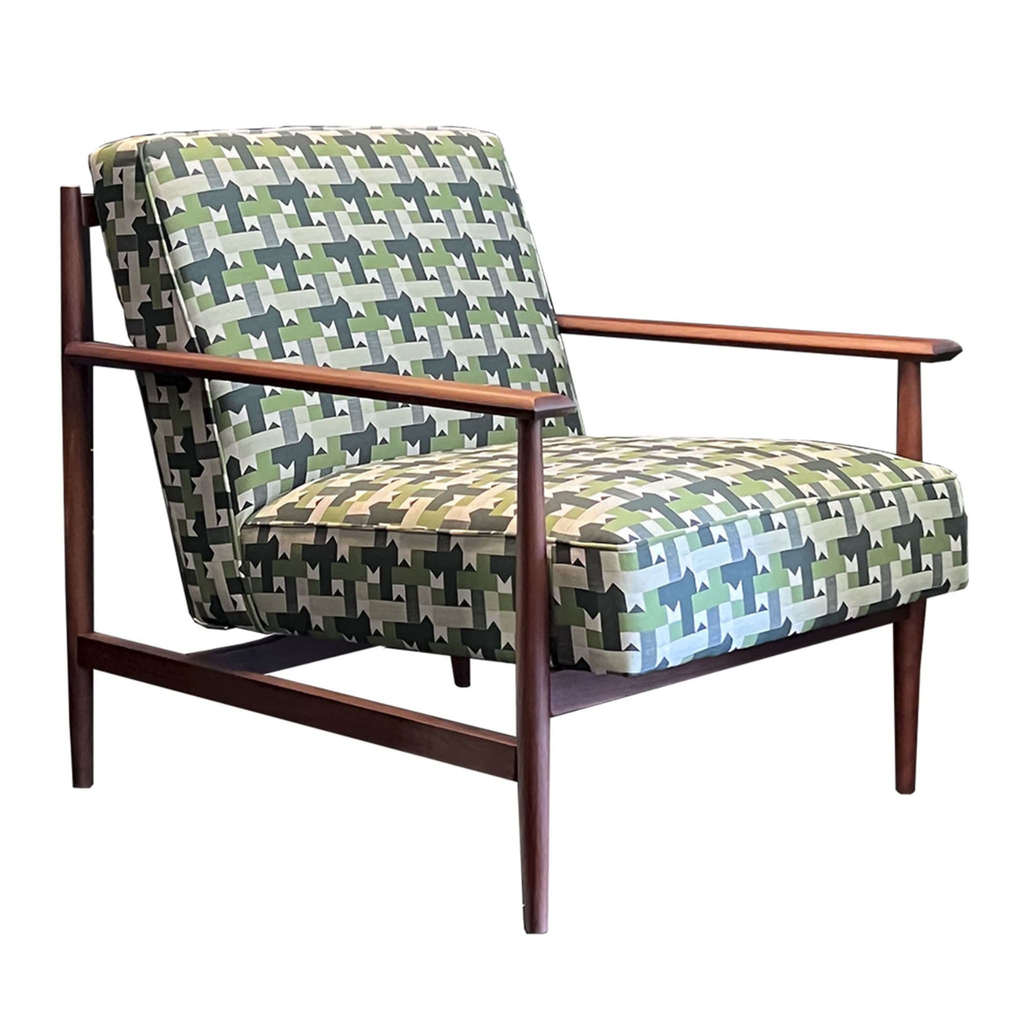 Gaia Patterned Armchair - Main view