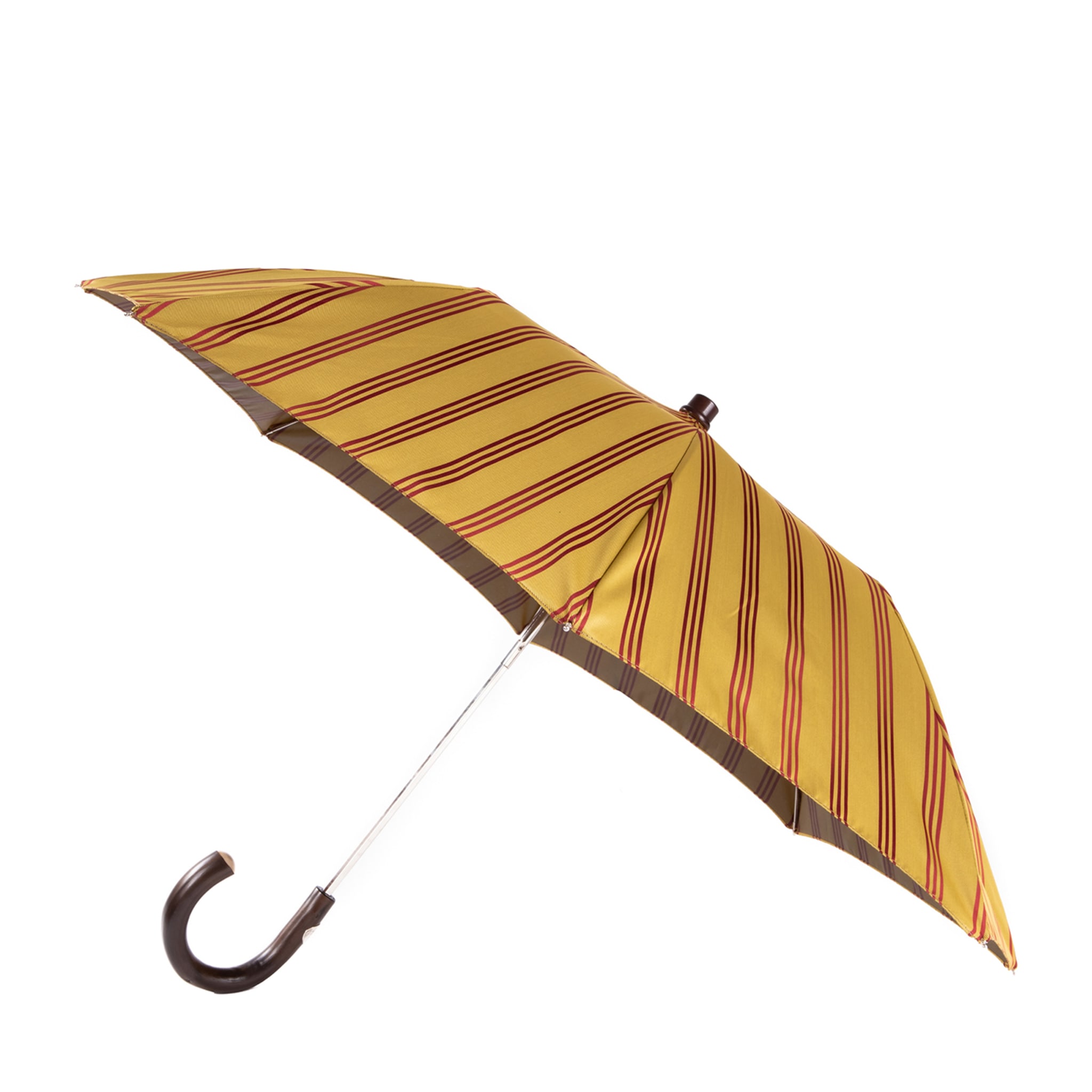 Yellow Regimental Foldable Umbrella - Main view