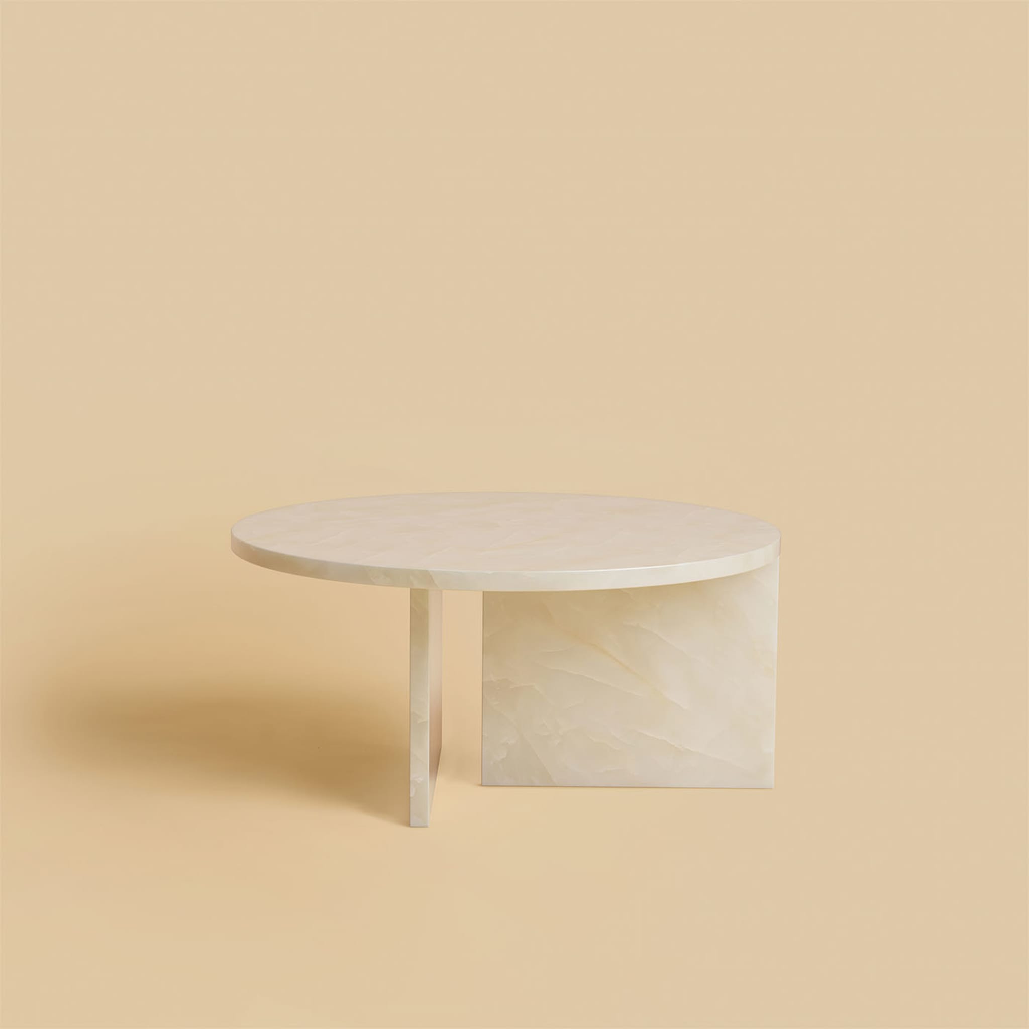Hashi White Onyx Coffee Table - Alternative view 2