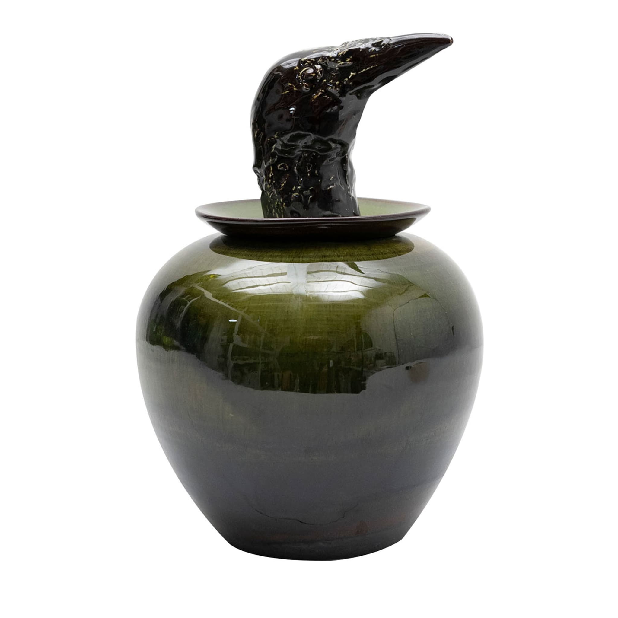Canopo Corvo Vase noir - Vue principale