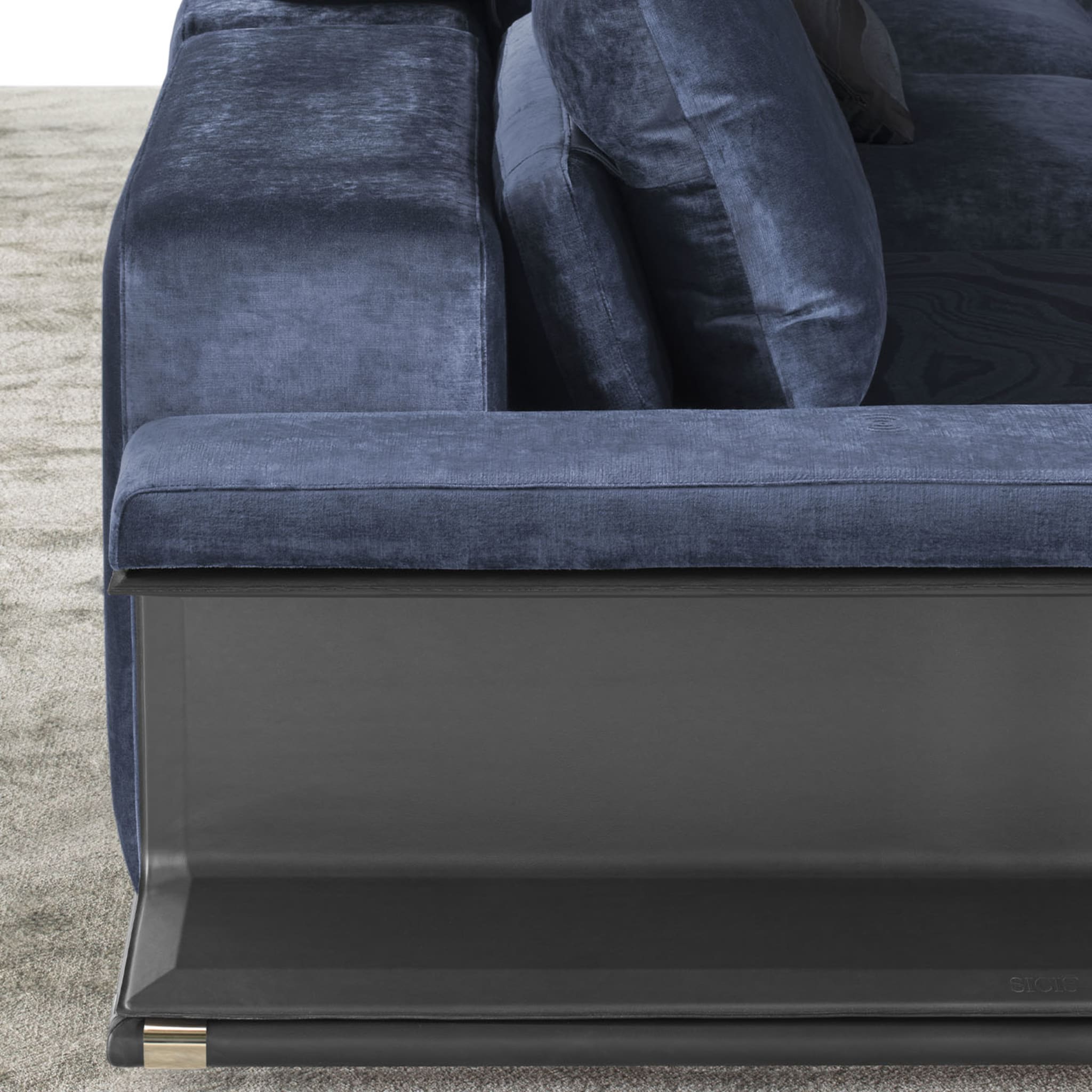 Zeno Modular Blue Sofa #1 - Alternative view 1