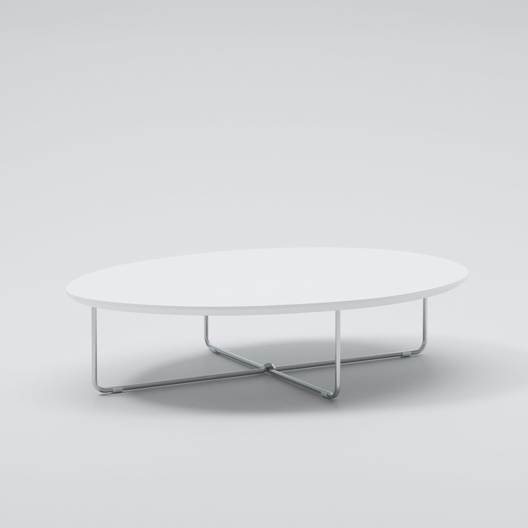 Table basse blanche Amarcord  - Vue alternative 1