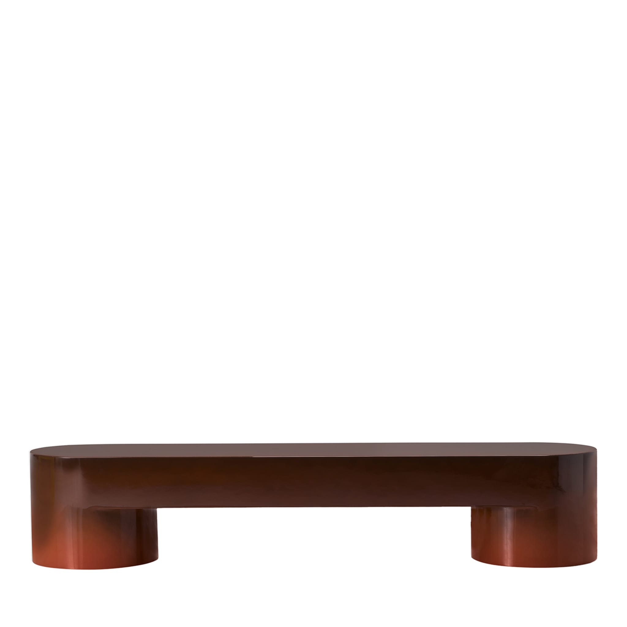 Lazy-O Brown Bench by Dainelli Studio - Main view