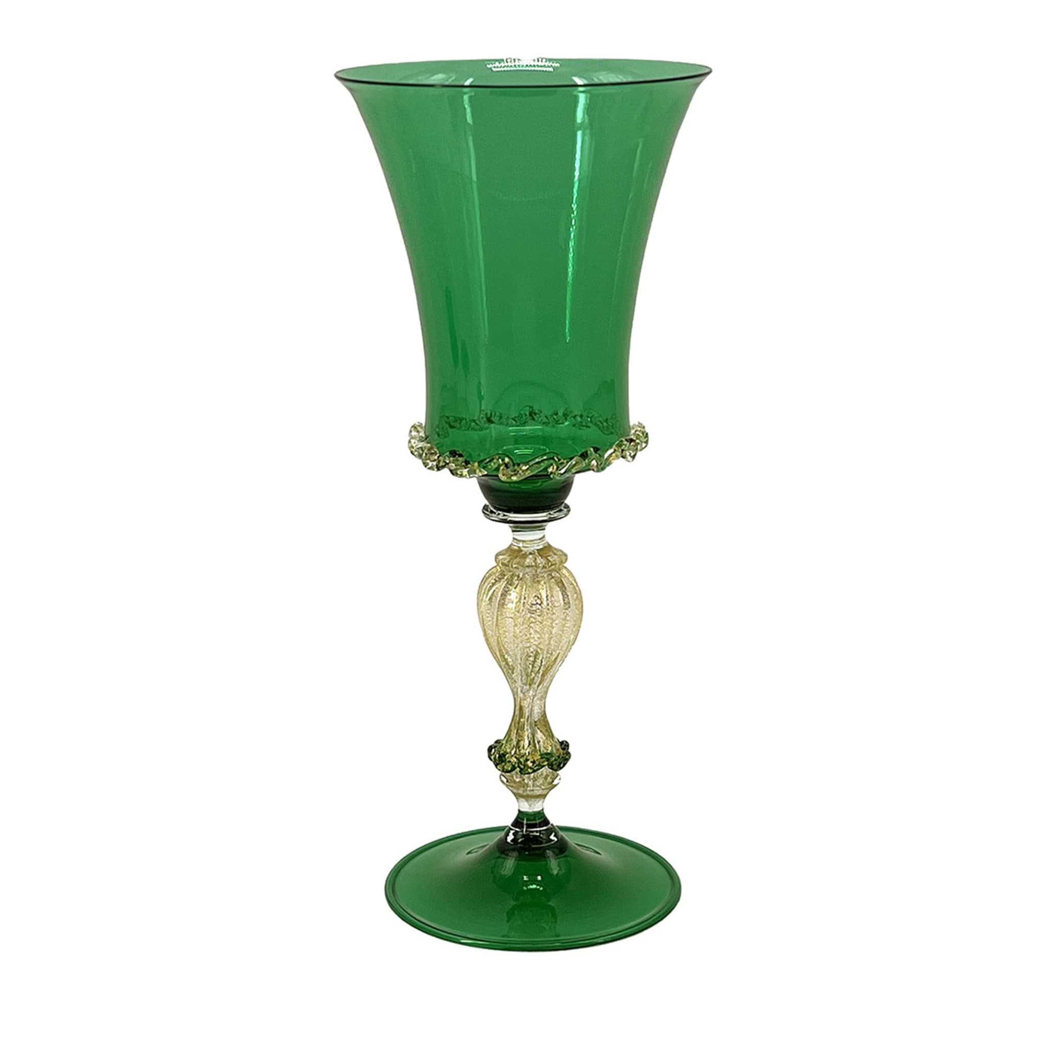 Tipetto Green Stemmed Glass #1 - Alternative view 1