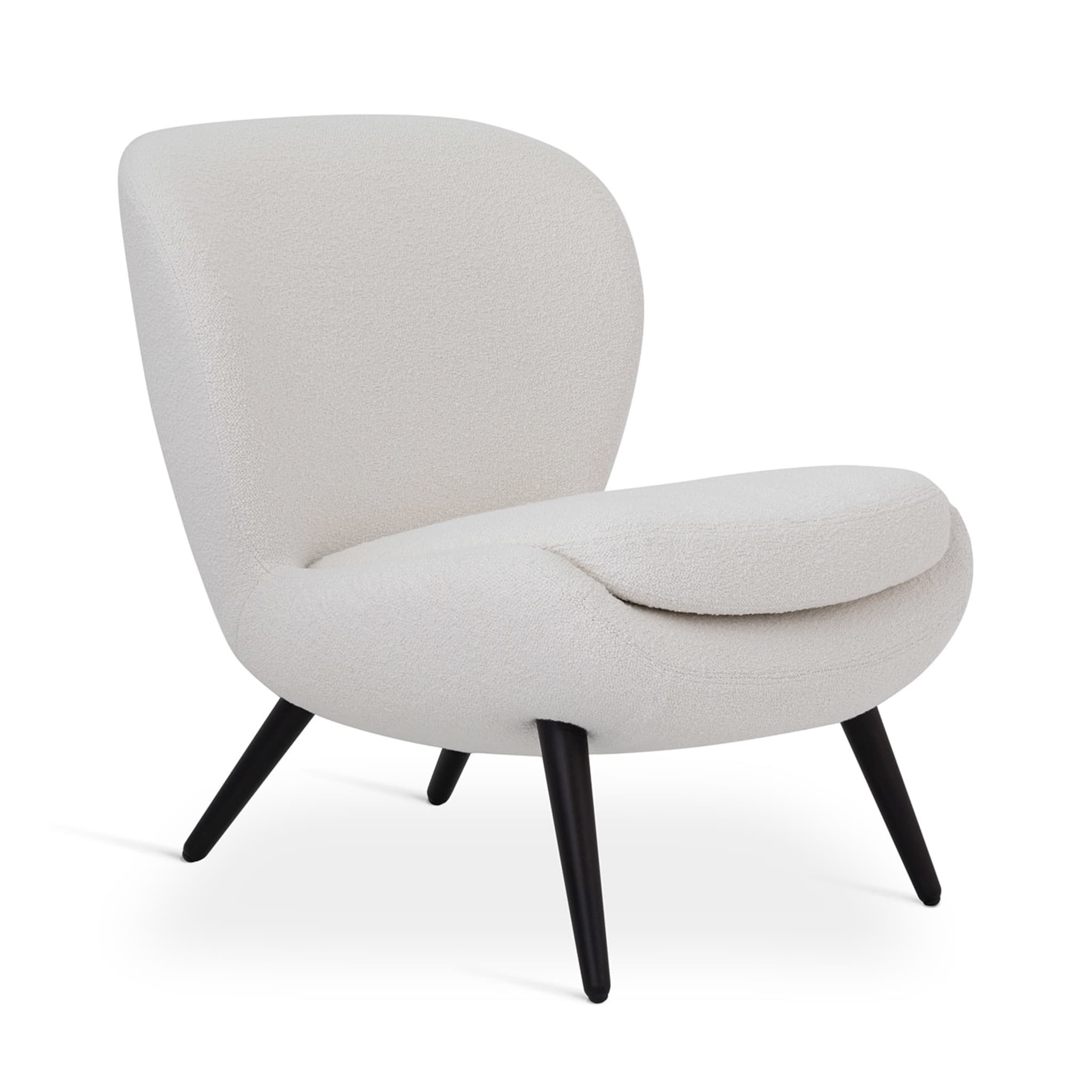 Niels White Lounge Chair - Alternative view 1