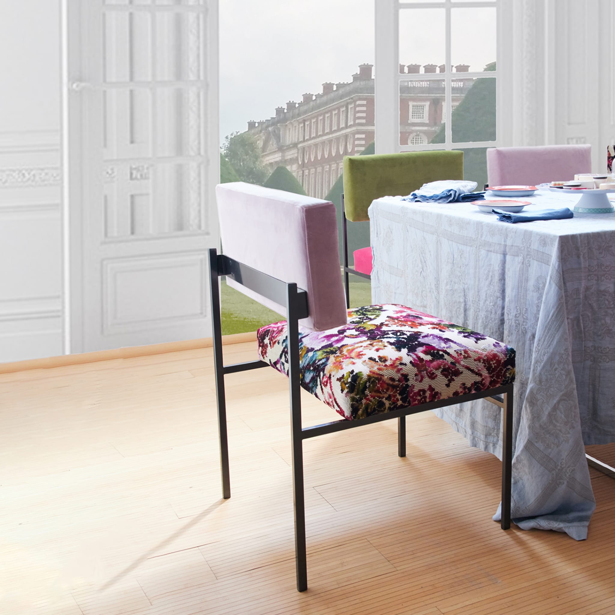 Set of 2 Dreamy Afternoon Aurea Dining Chairs - Alternative view 4