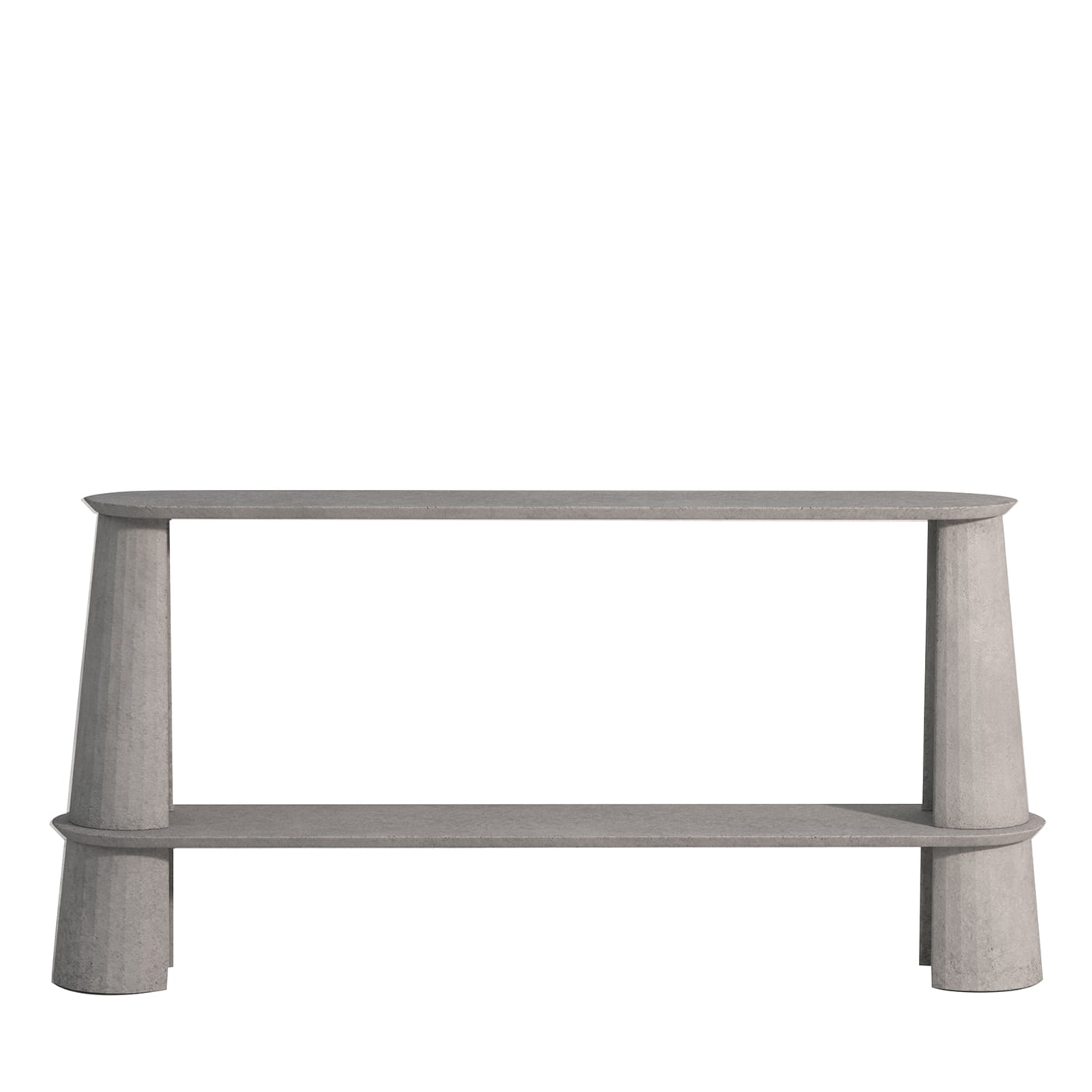 Fusto Silver Console Table - Forma & Cemento