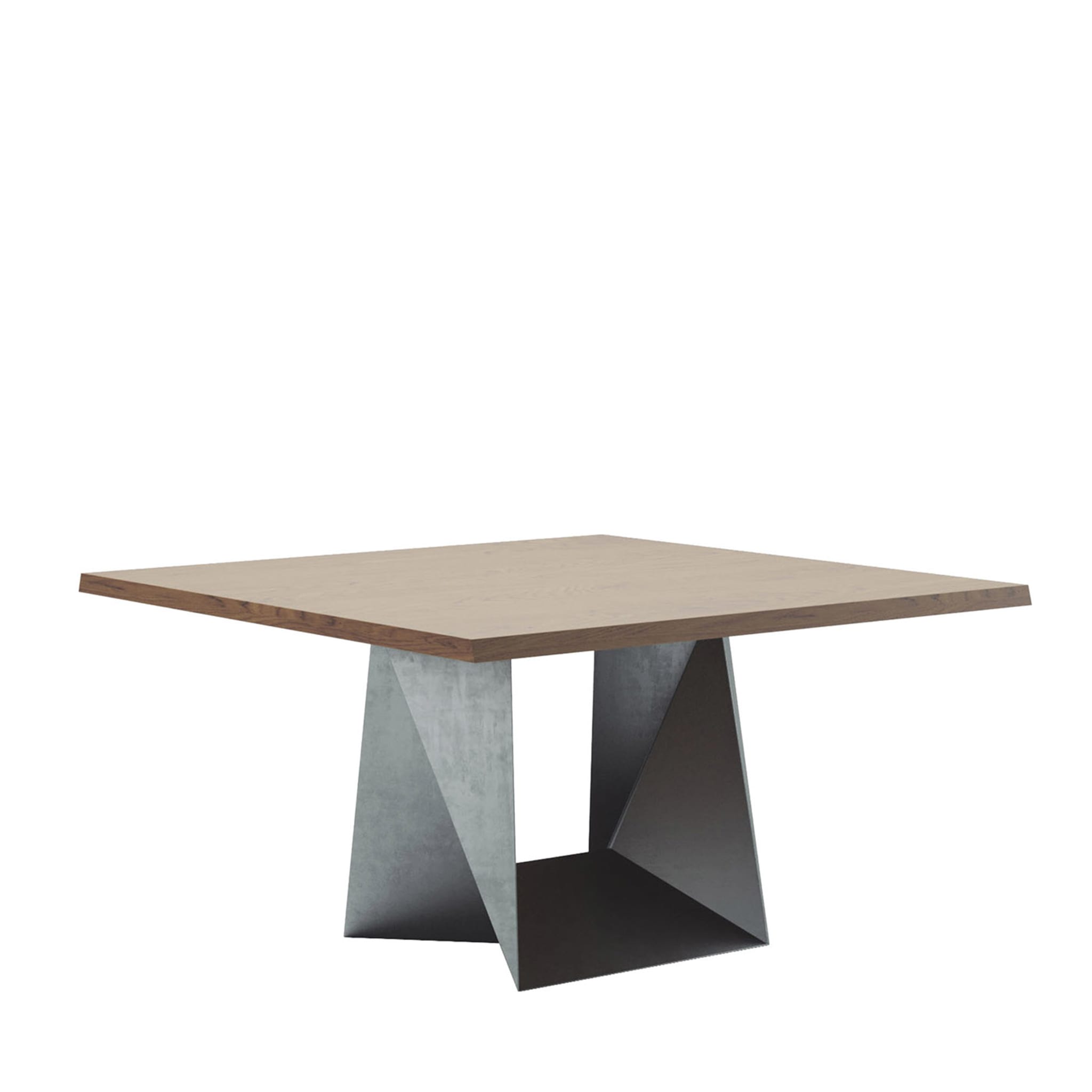 Clint Ash Walnut Square Dining Table  - Main view