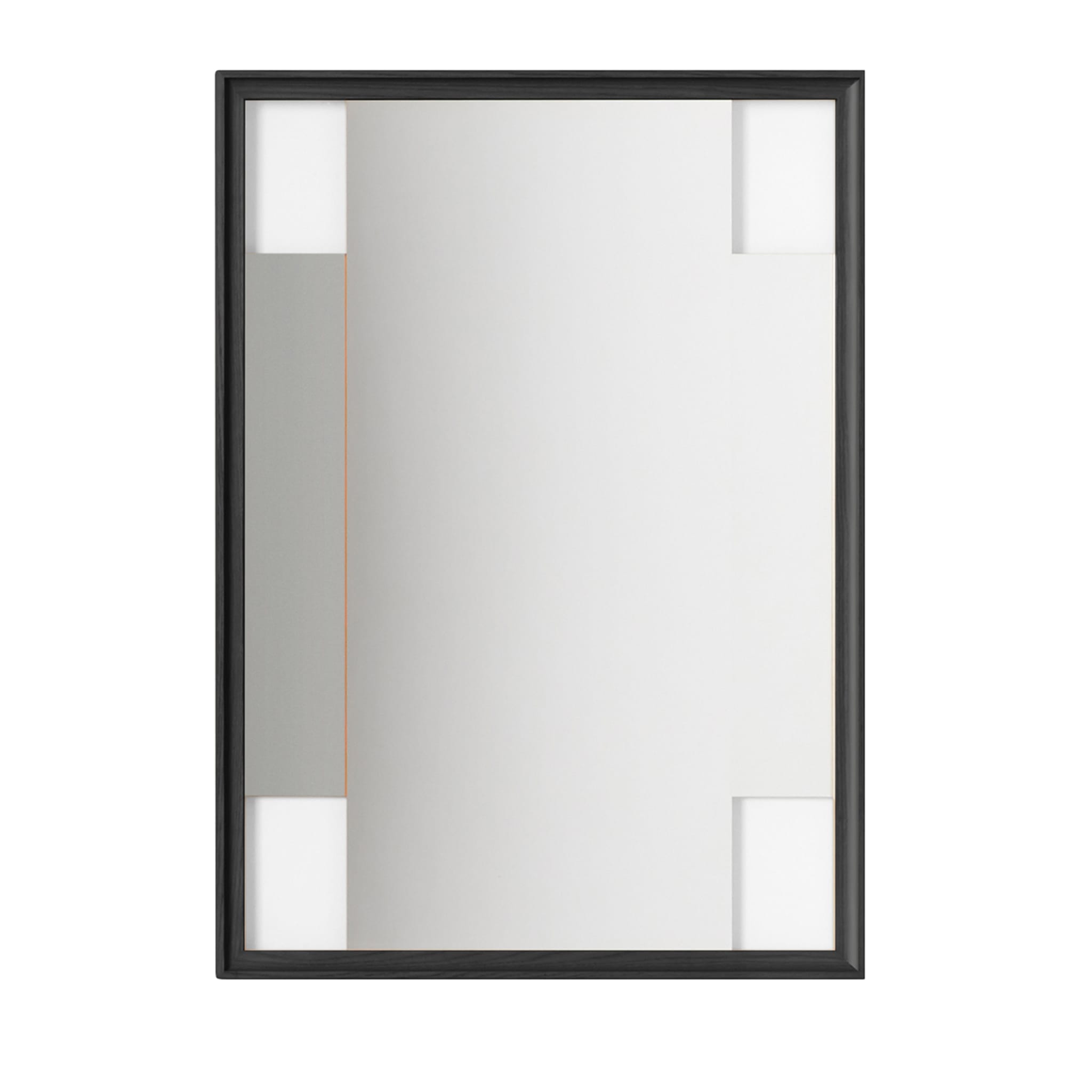 Délai 2 CROSSING PATHS Miroir rectangulaire par Ron Gilad #1 - Vue principale