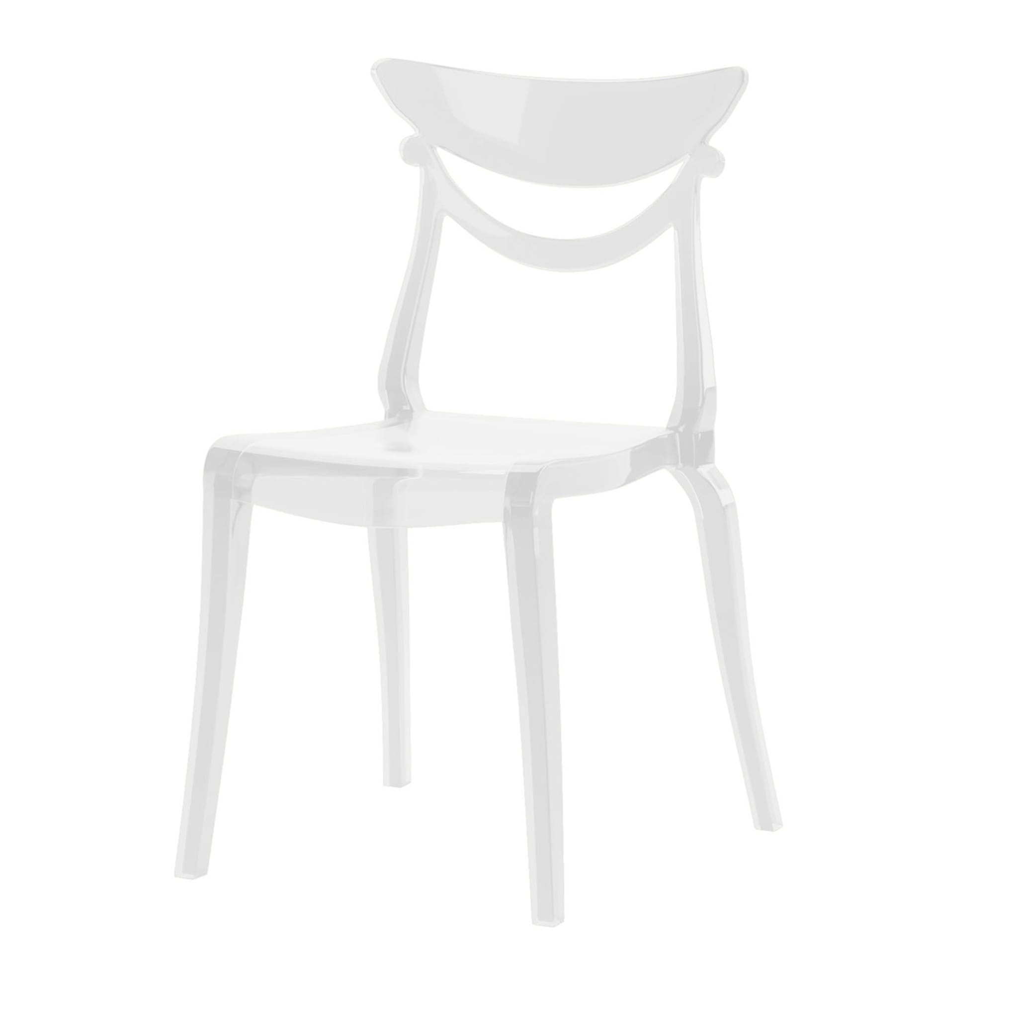Set Of 4 Transparent Marlene Chairs - Main view