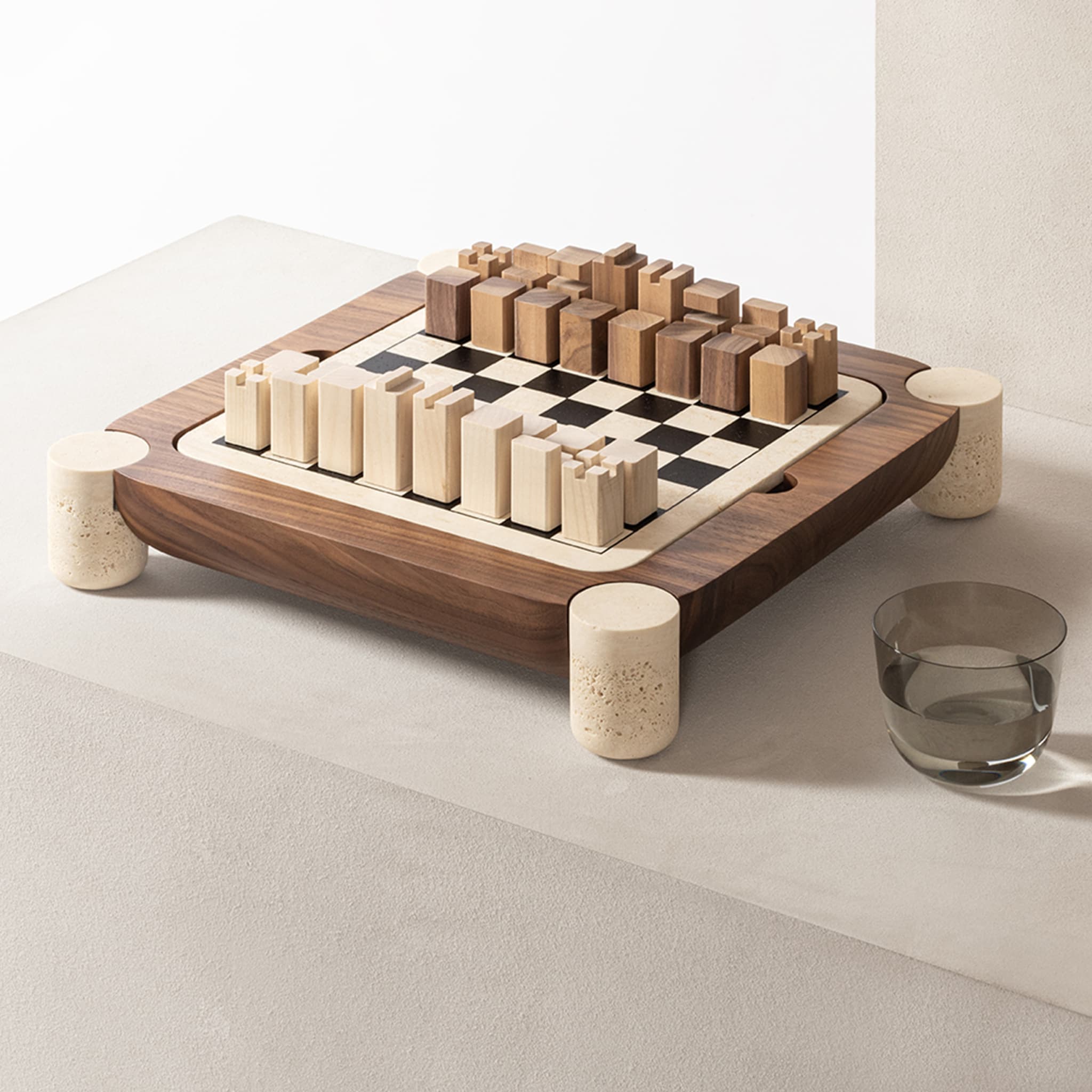 Mocambo Chess Draughts Game Set Design by Simone Fanciullacci - Alternative view 5