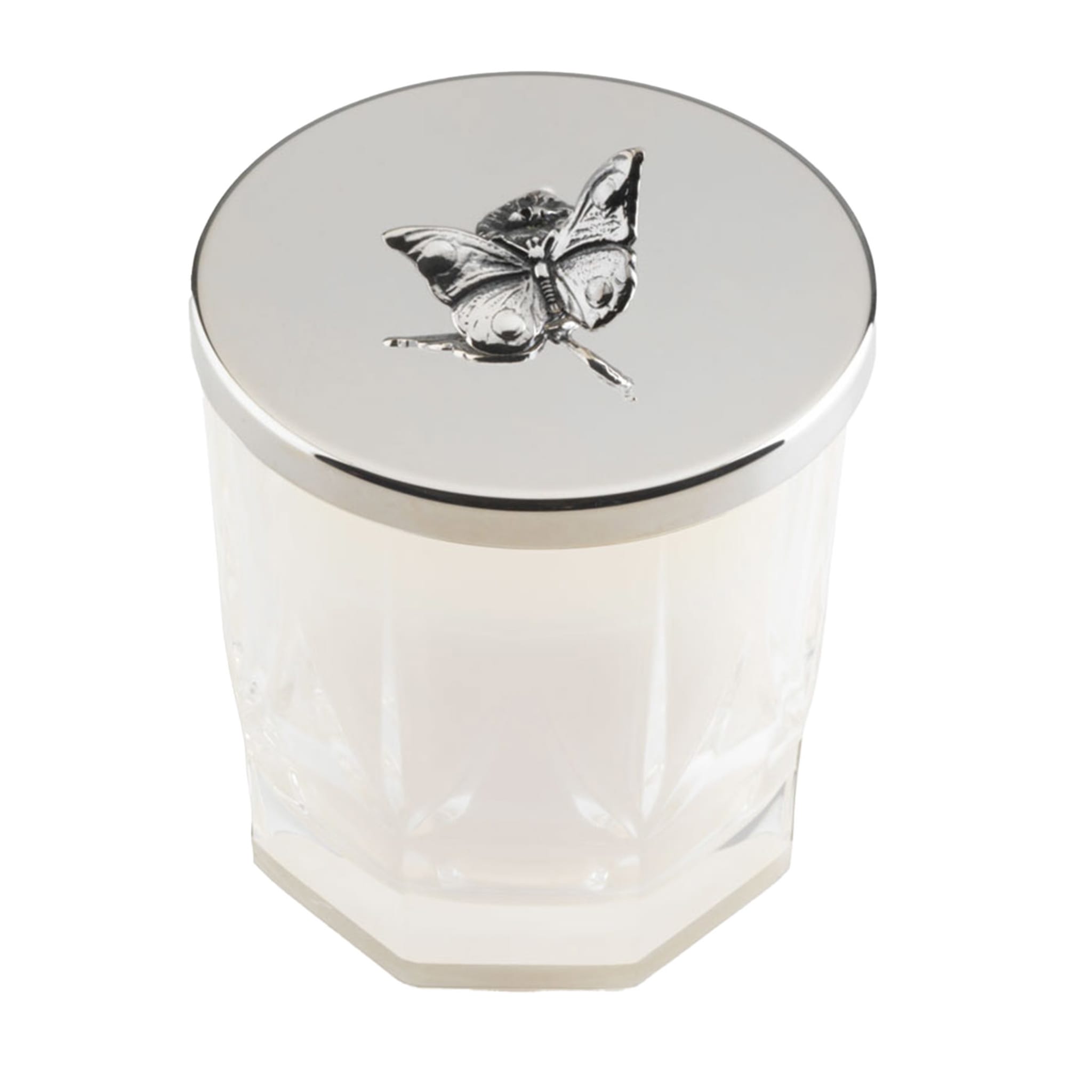 Spring Butterfly Candle Vase with Lid - Main view