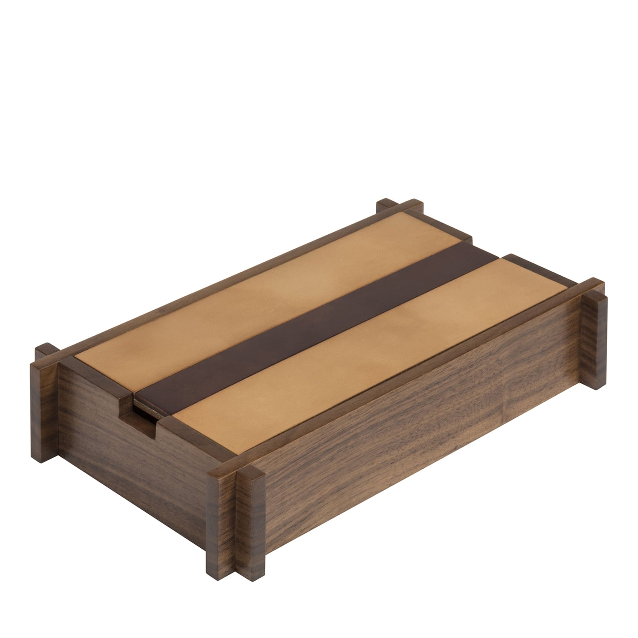 Caja rectangular de madera Structura - Vista principal