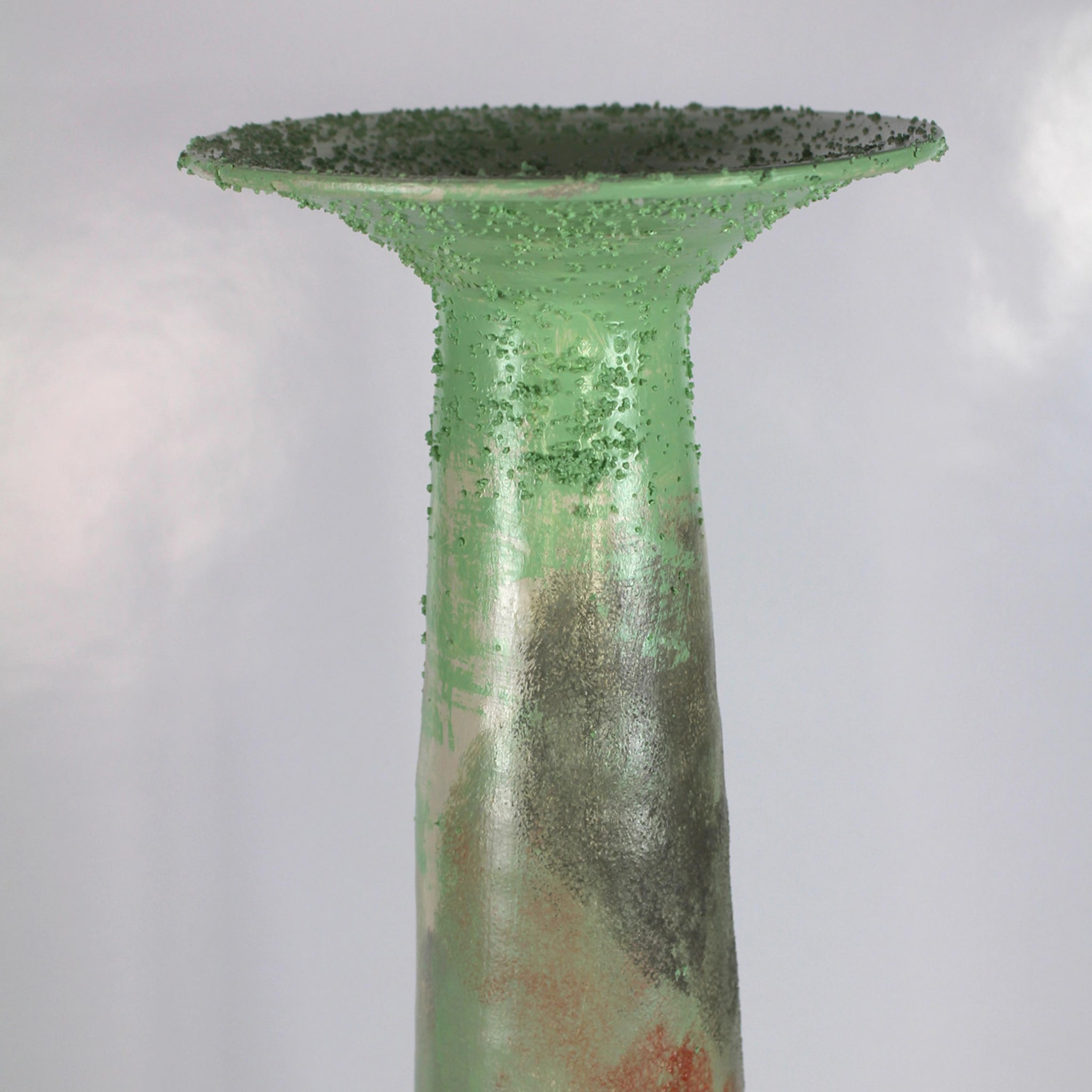 Hohe polychrome Vase 19 von Mascia Meccani - Alternative Ansicht 2