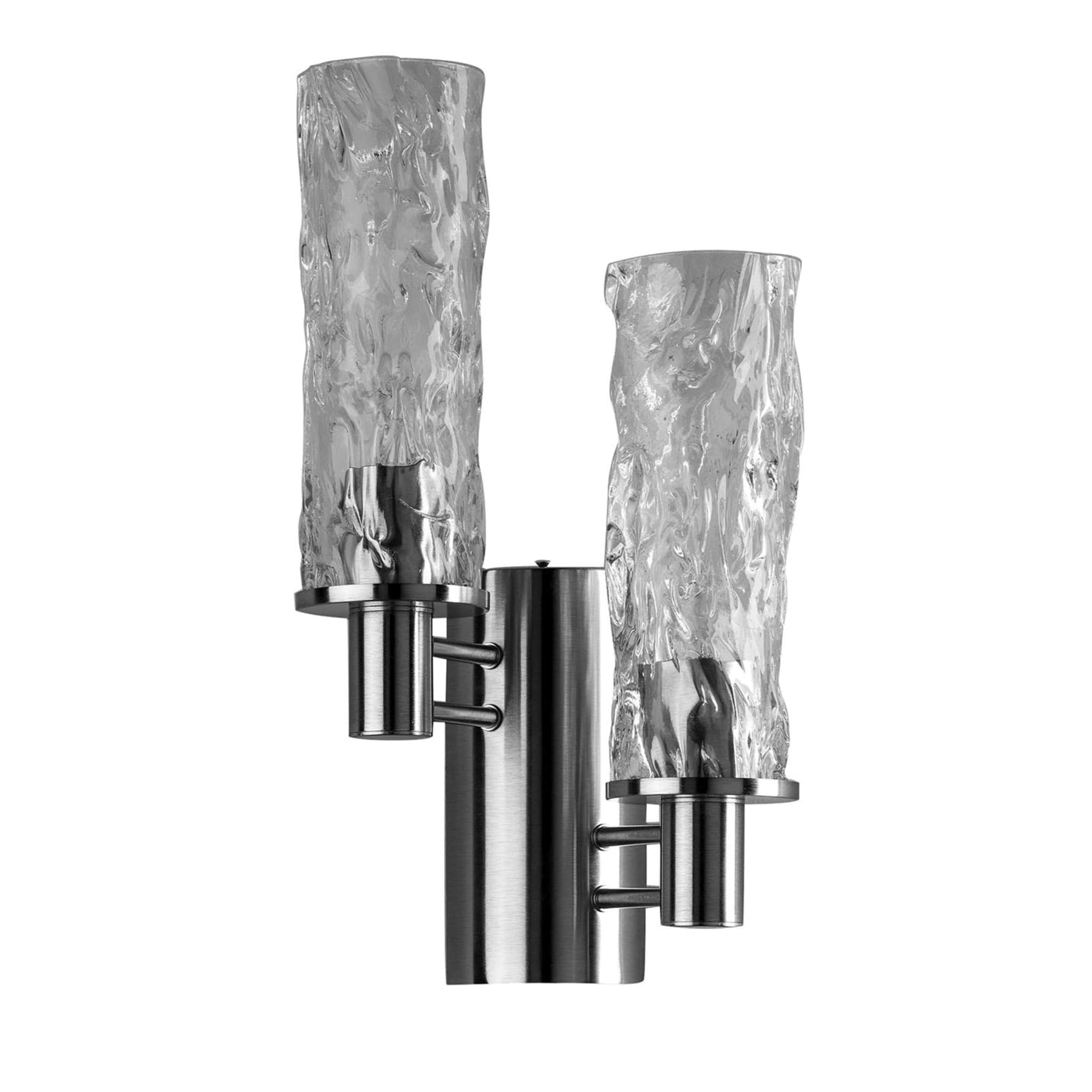 Wall Sconce With Two Blown Glass Elements - Alternative view 1