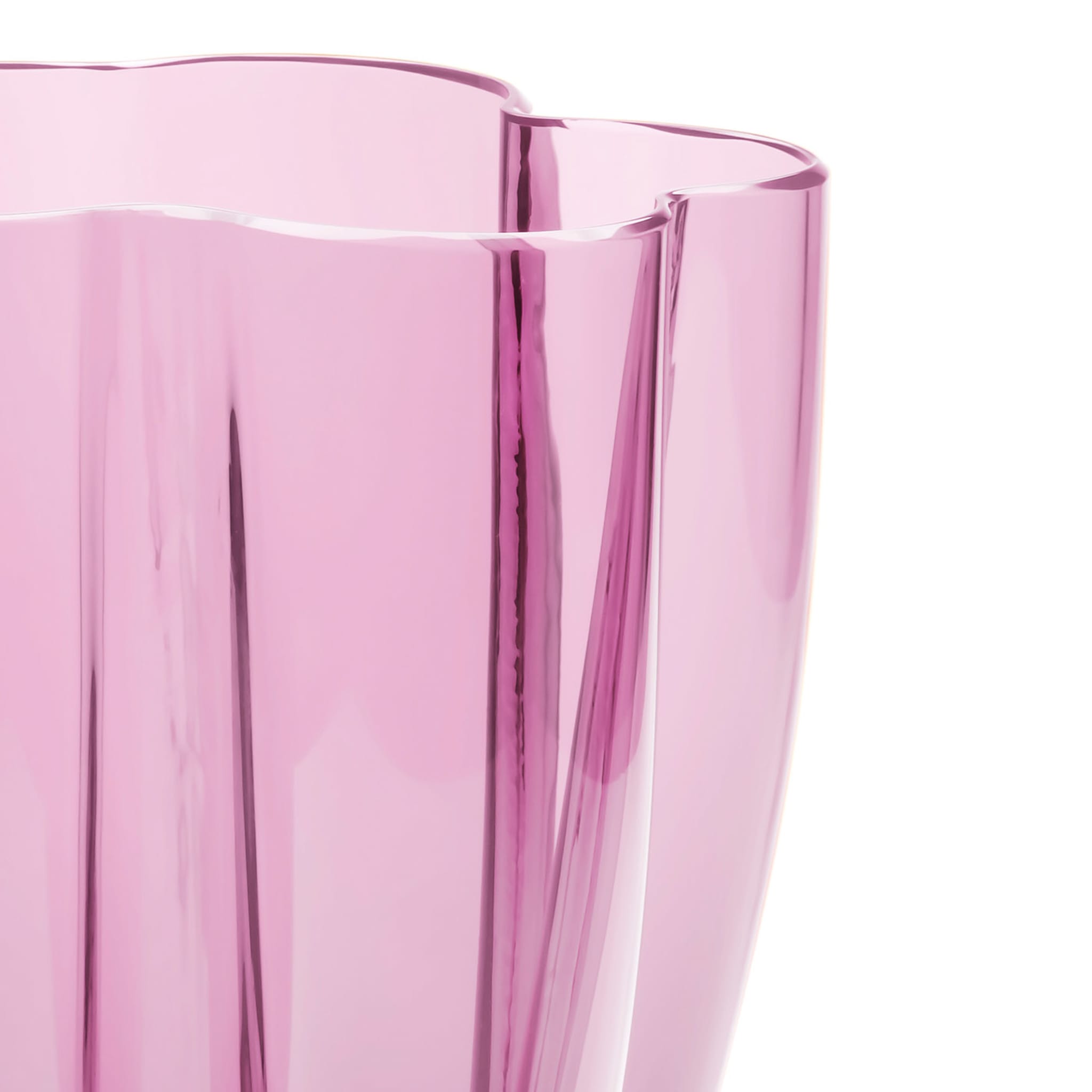 Petalo Amethyst Pink Small Vase - Alternative view 1